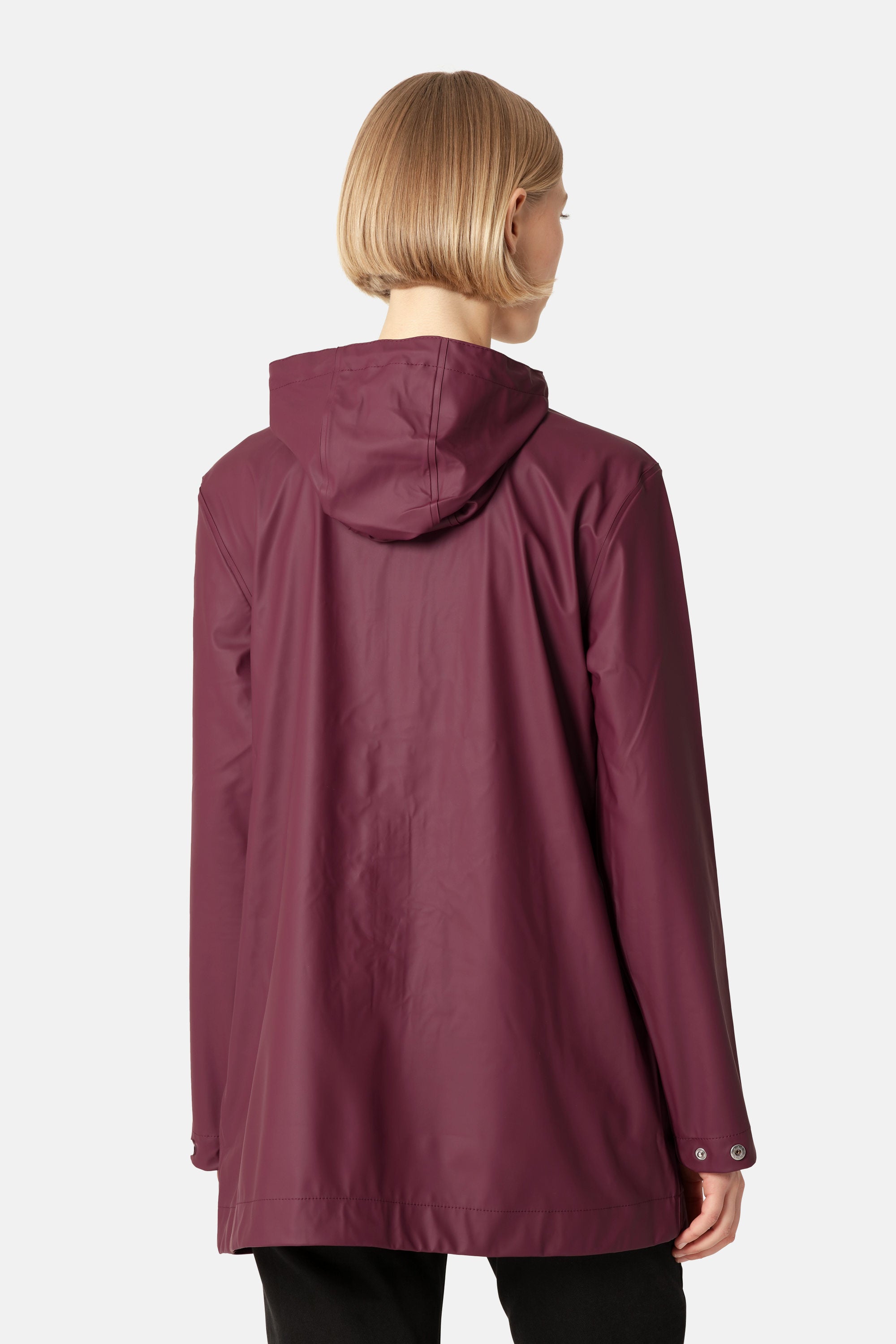 Light Raincoat - Maroon Banner