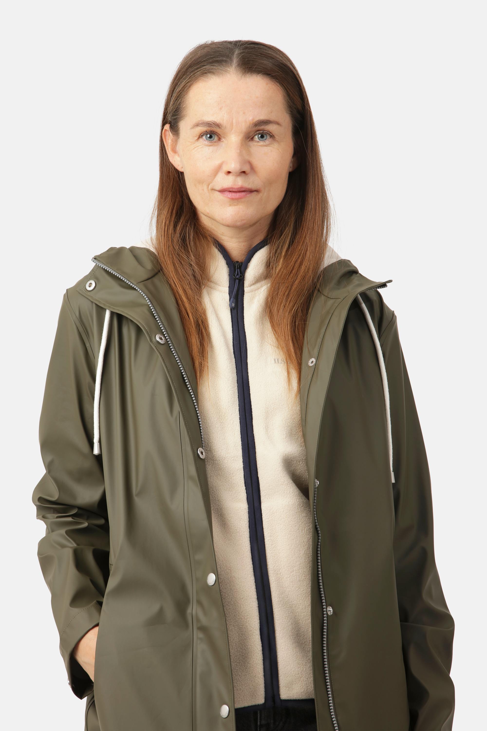 Light Raincoat - Army