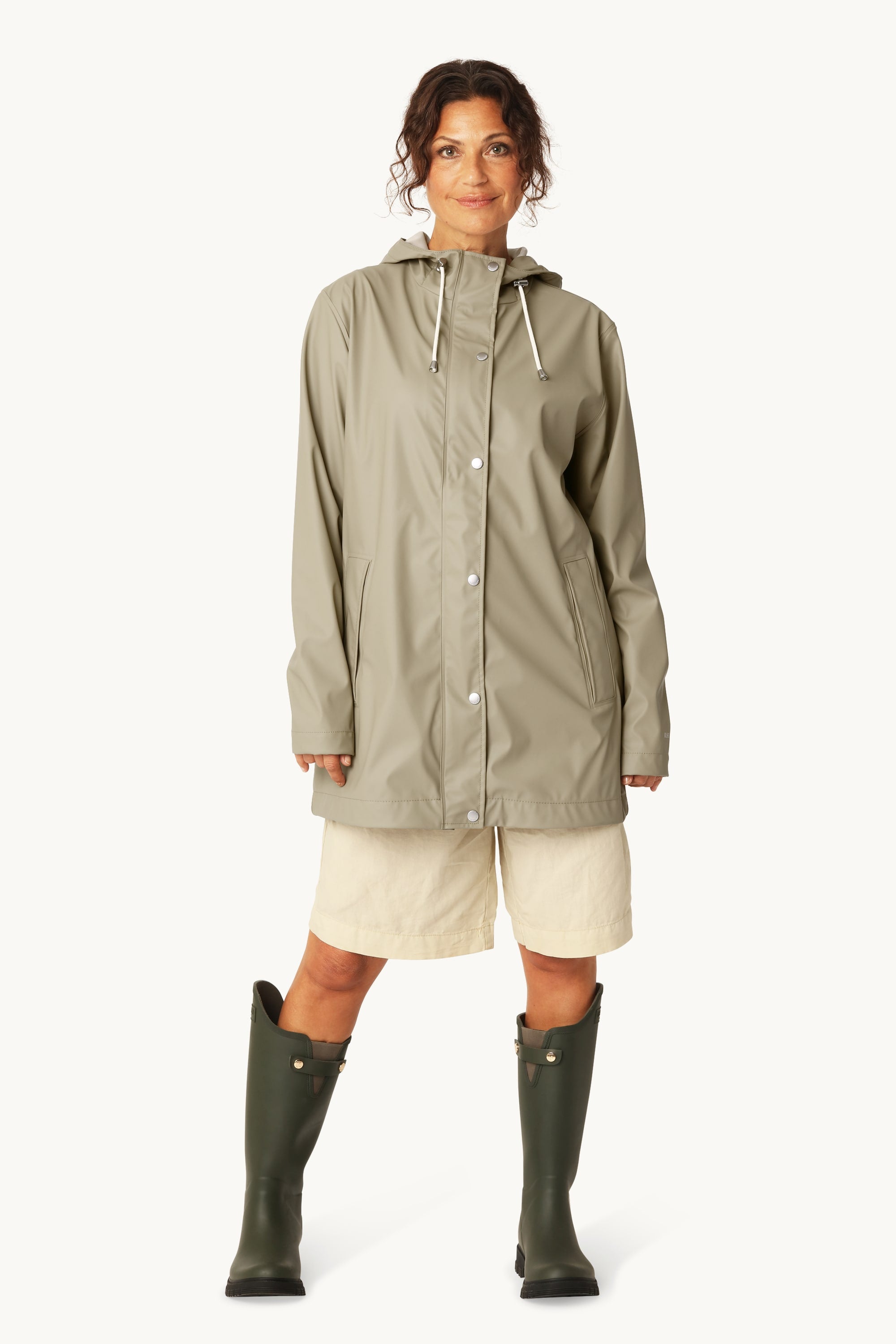 Light Raincoat - Coriander