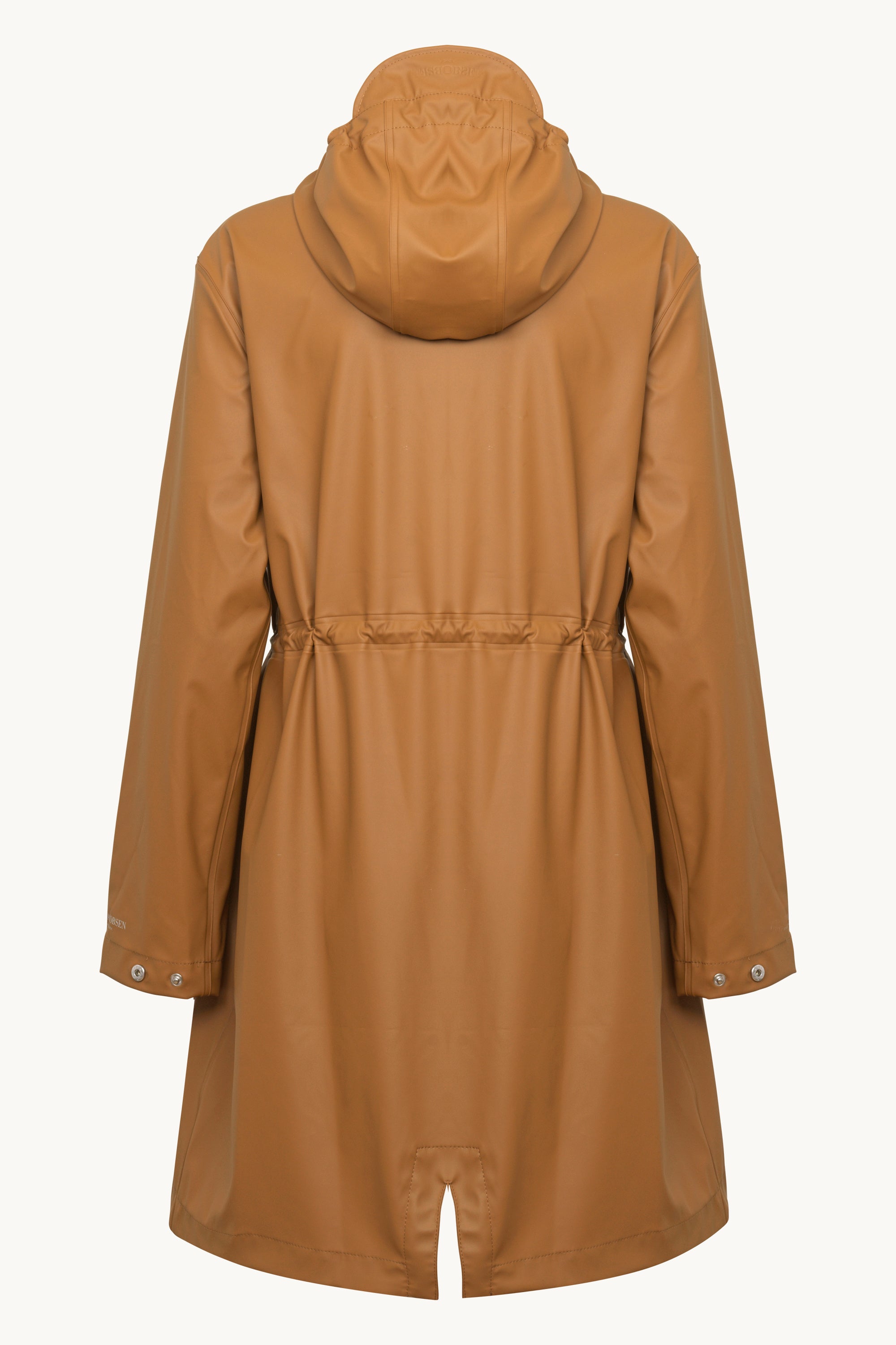 Long Parka Rain Jacket - Toffee