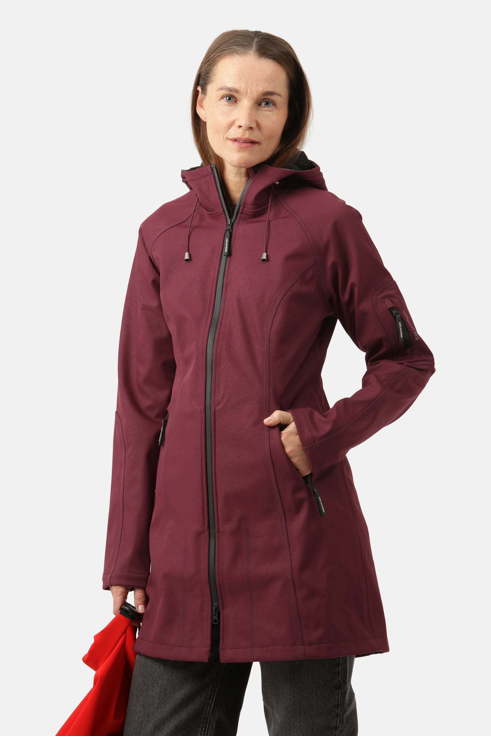 Softshell Raincoat - Maroon Banner
