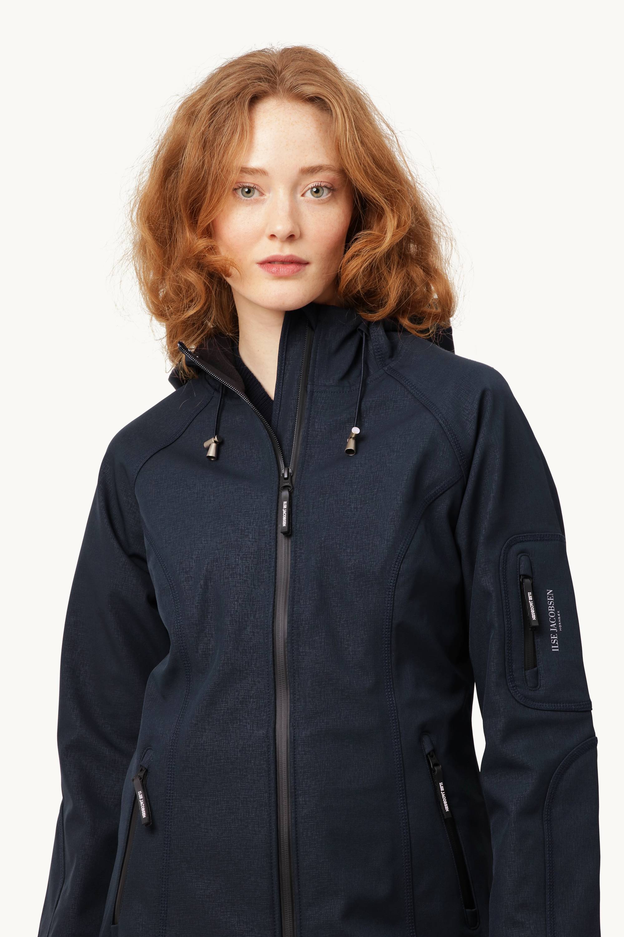 Softshell Raincoat - Dark Indigo