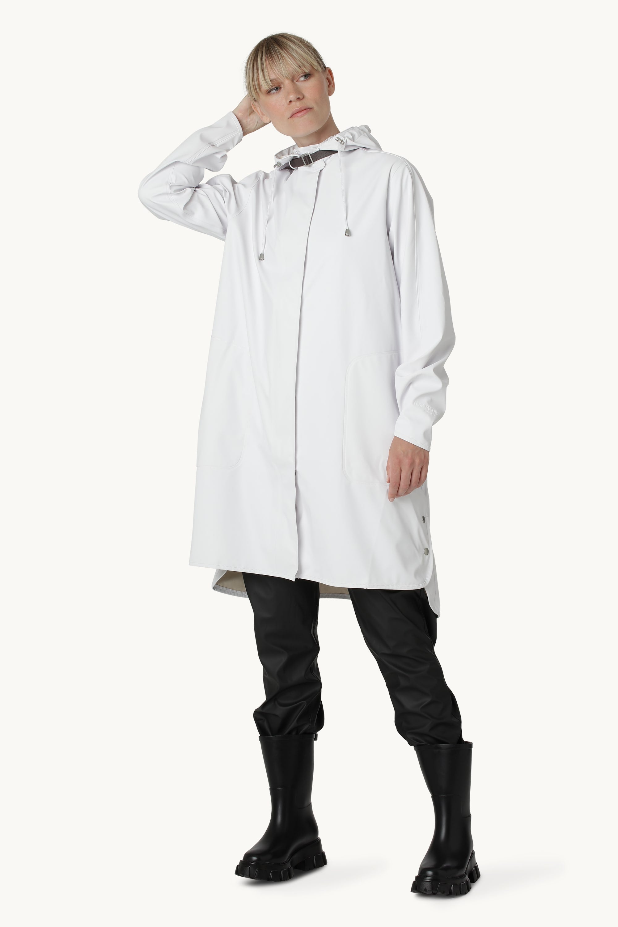 Light Raincoat - White