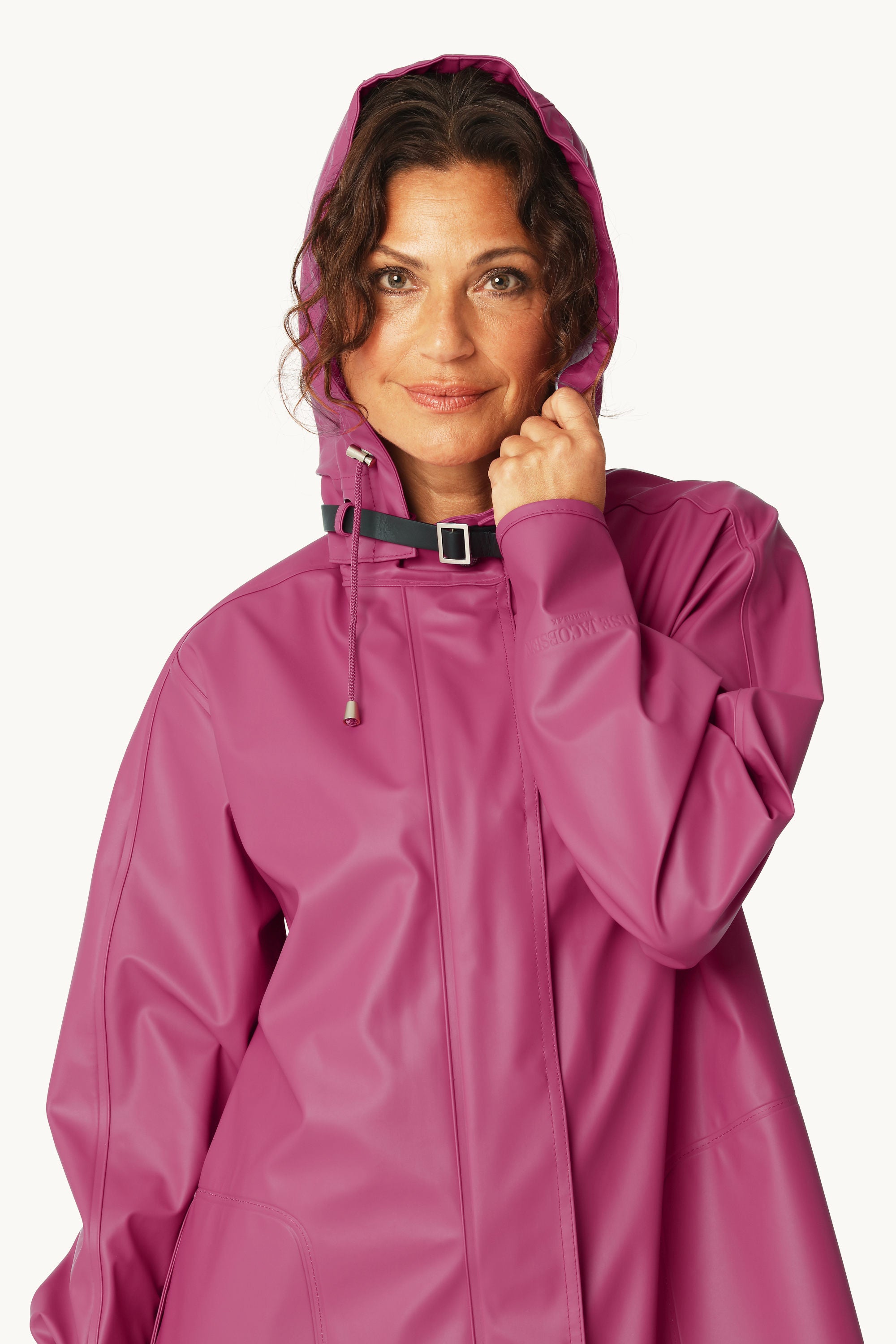 Light Raincoat - Magenta Haze