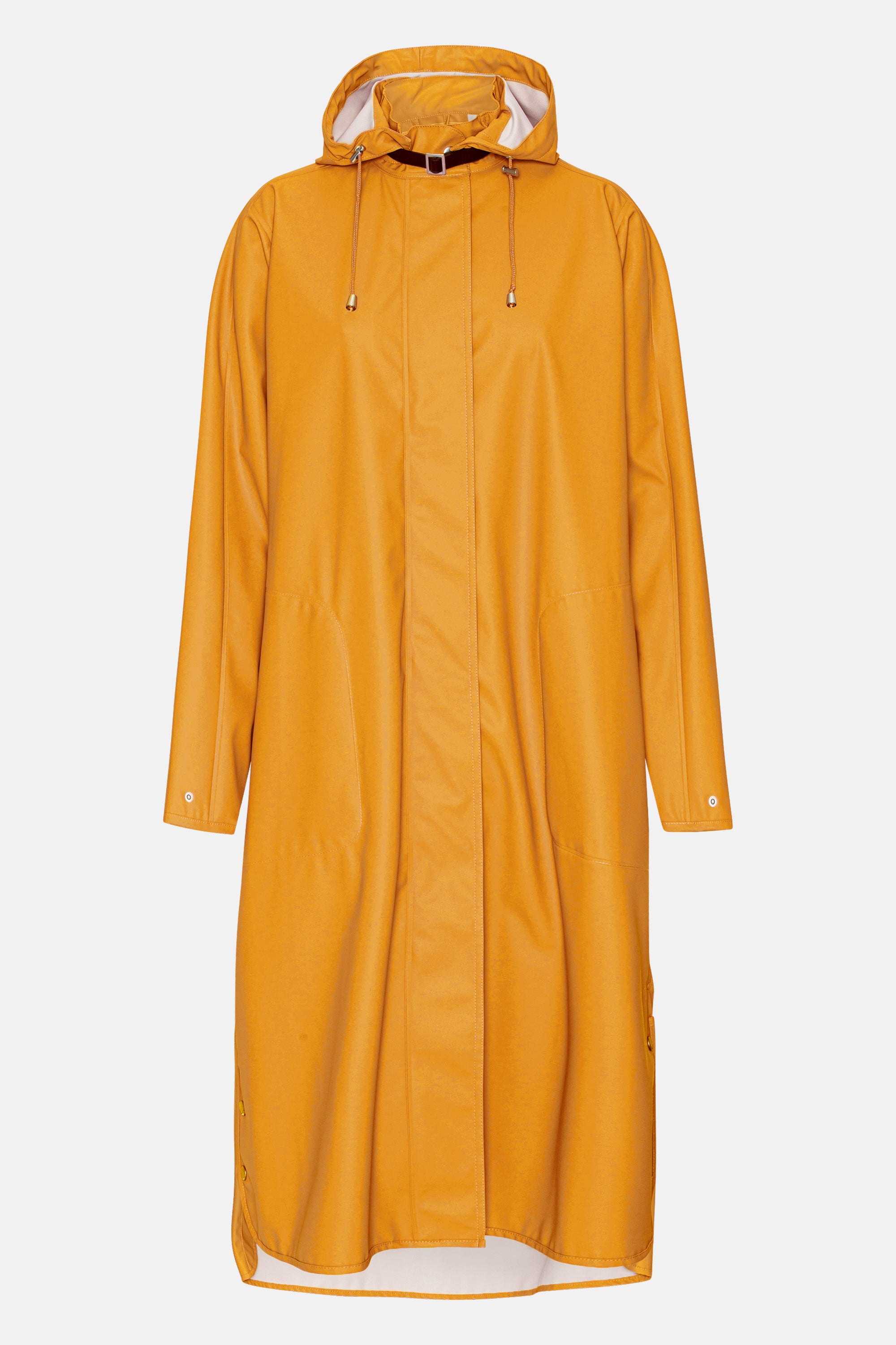 Long Light Raincoat - Dijon