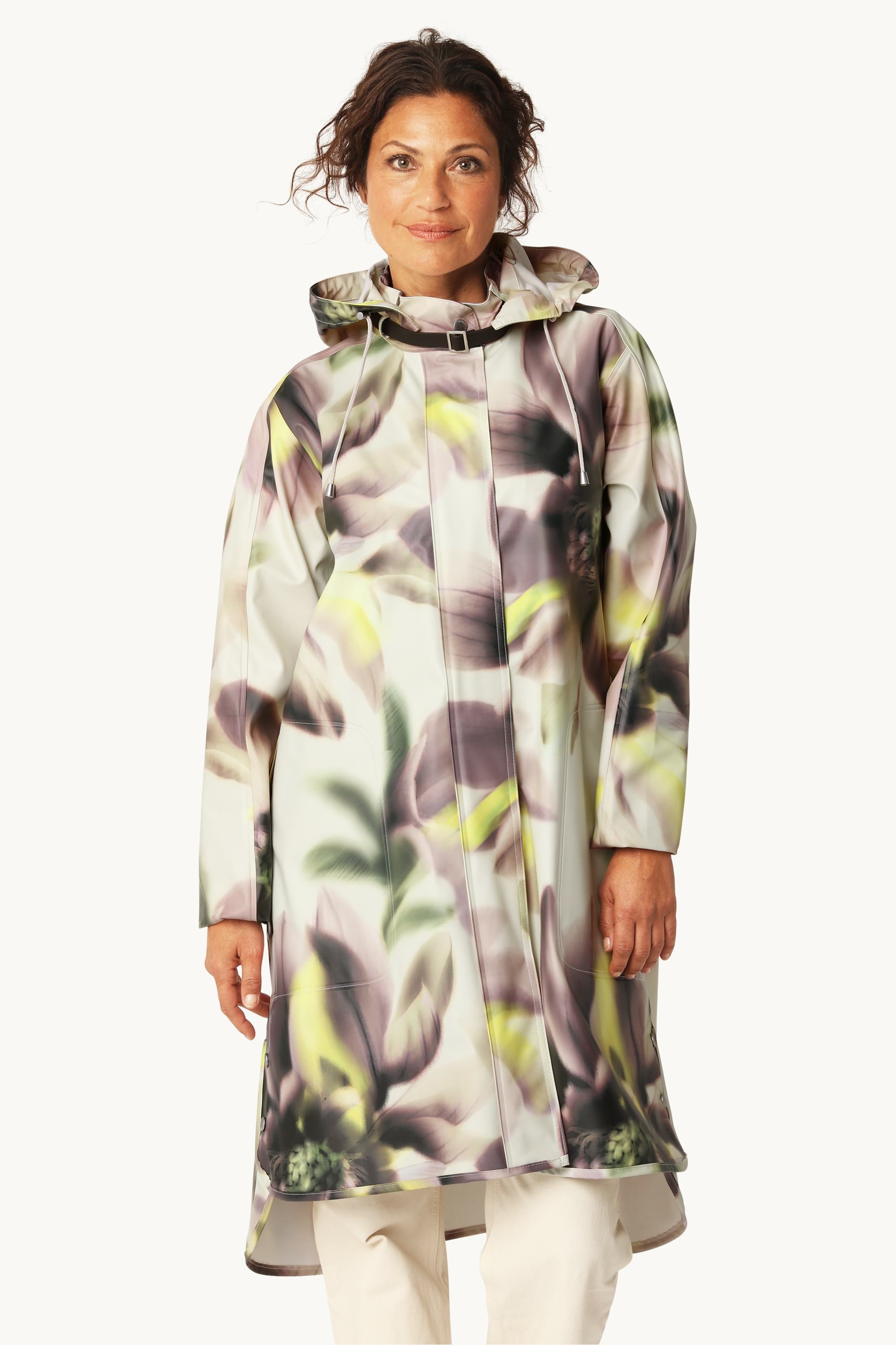 Raincoat - Light Photoristic Flower