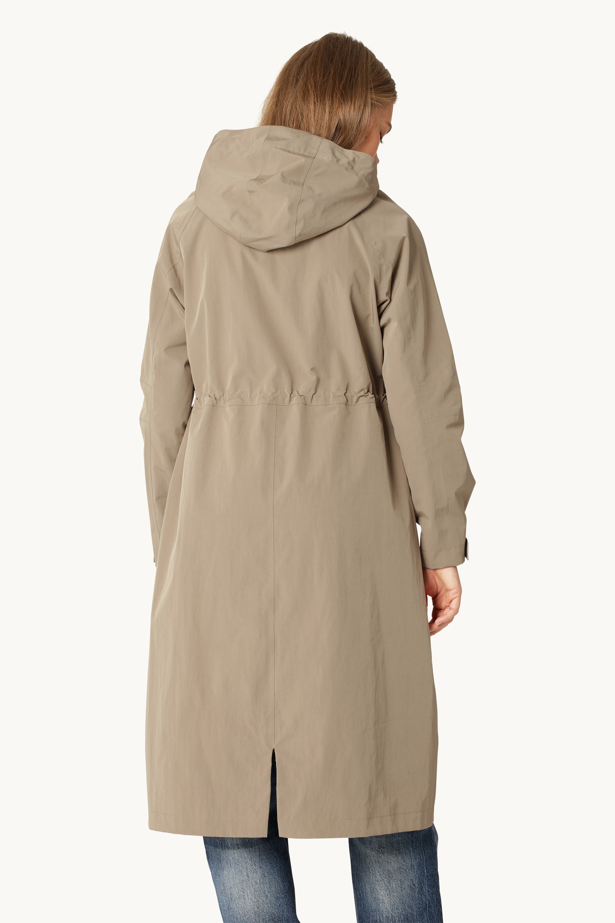 Imperméable Technique Long - Greige