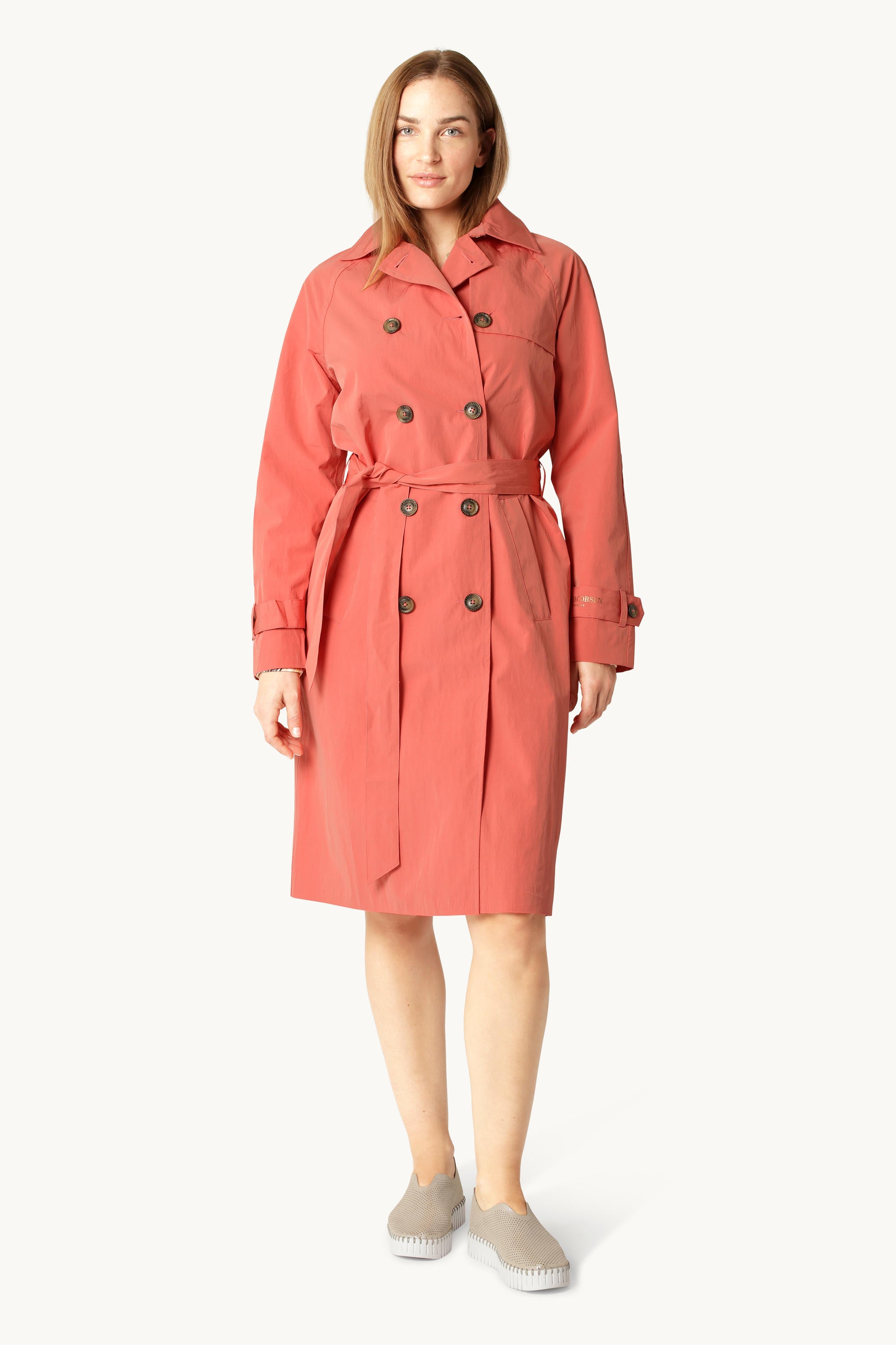 Imperméable Technique Trench - Spiced Coral