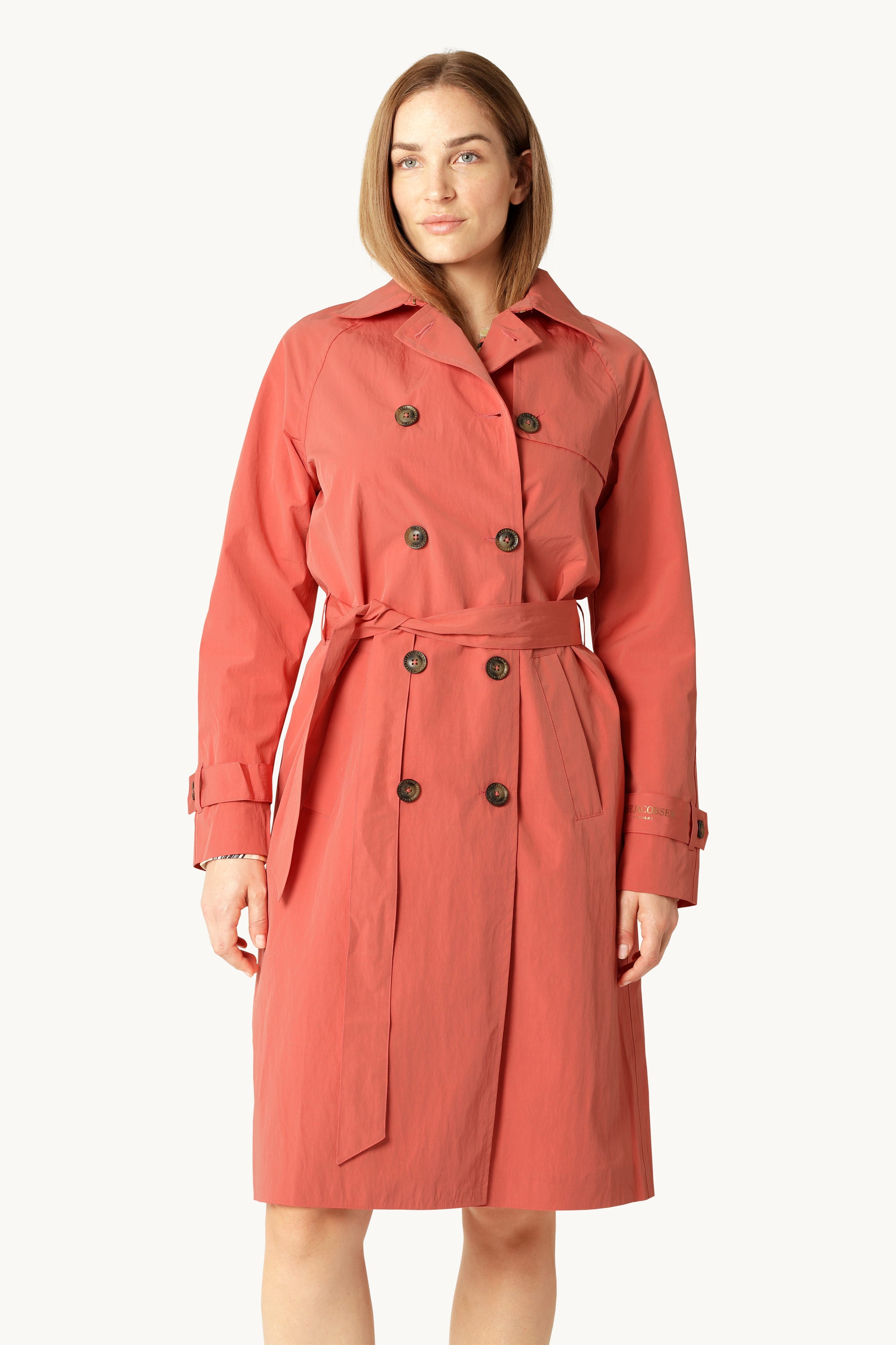 Imperméable Technique Trench - Spiced Coral