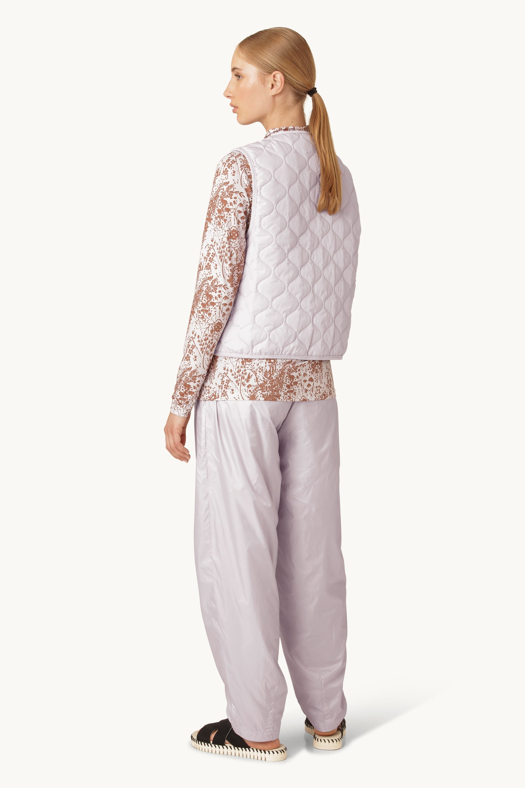 Gilet Quilt - Béton