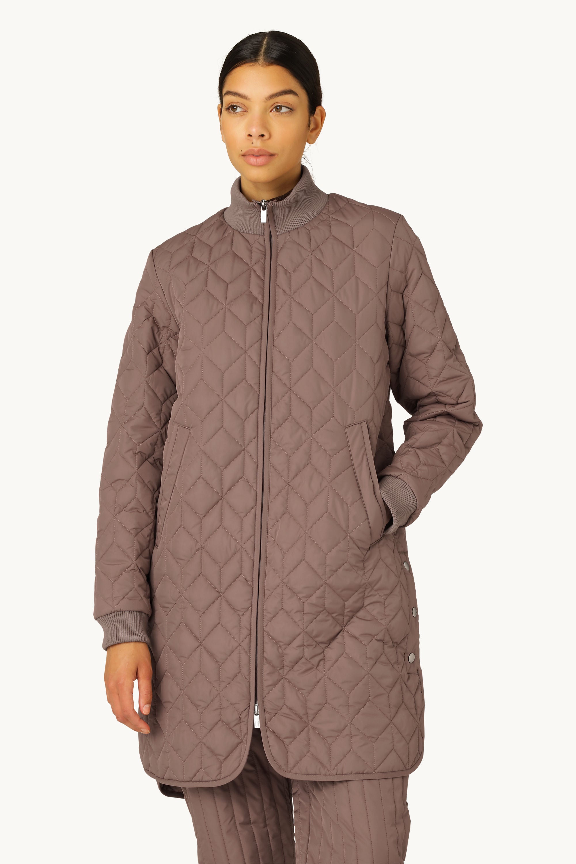 Manteau Quilt - Vieille Lavande