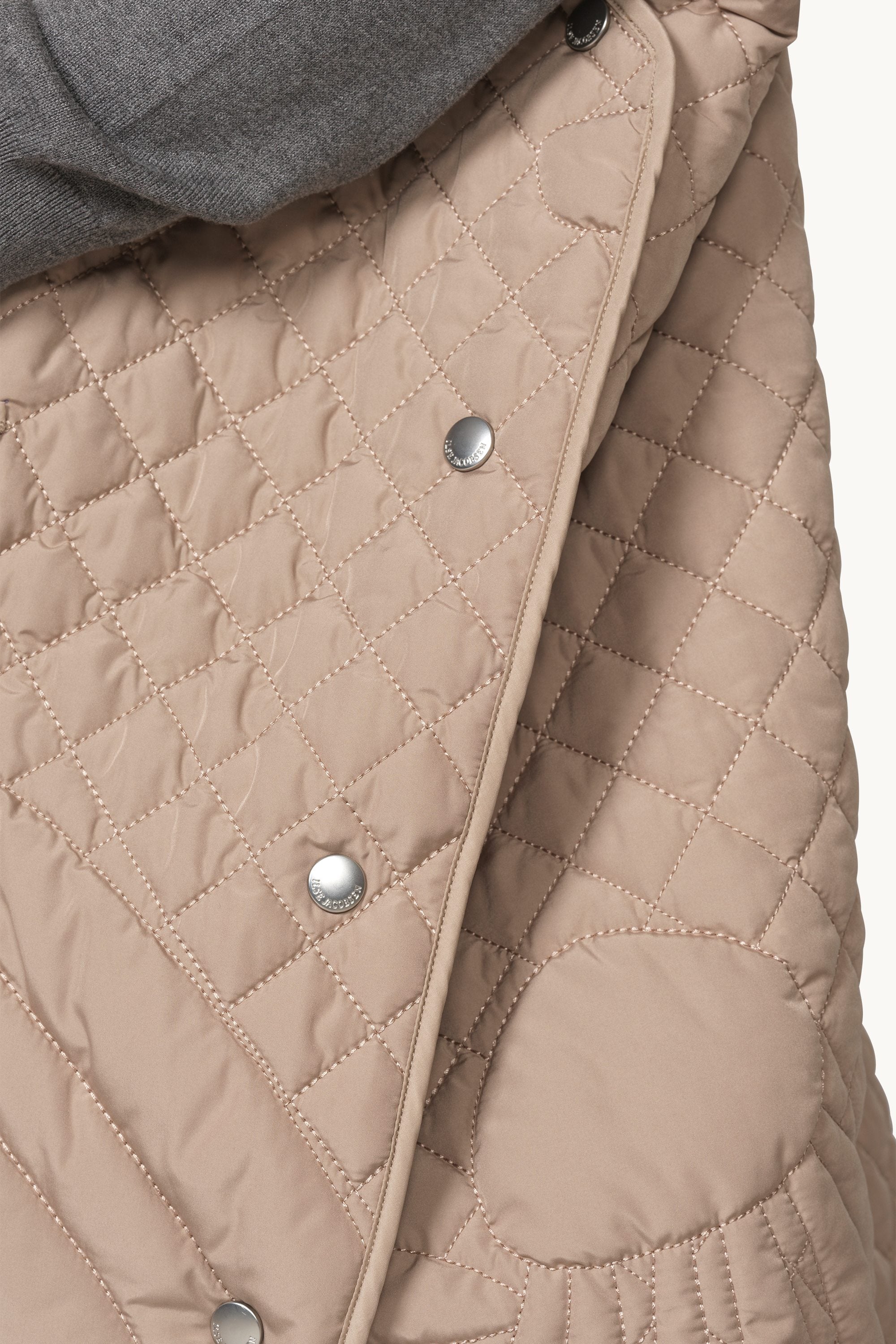 Quilted Cape - Sepia Tint