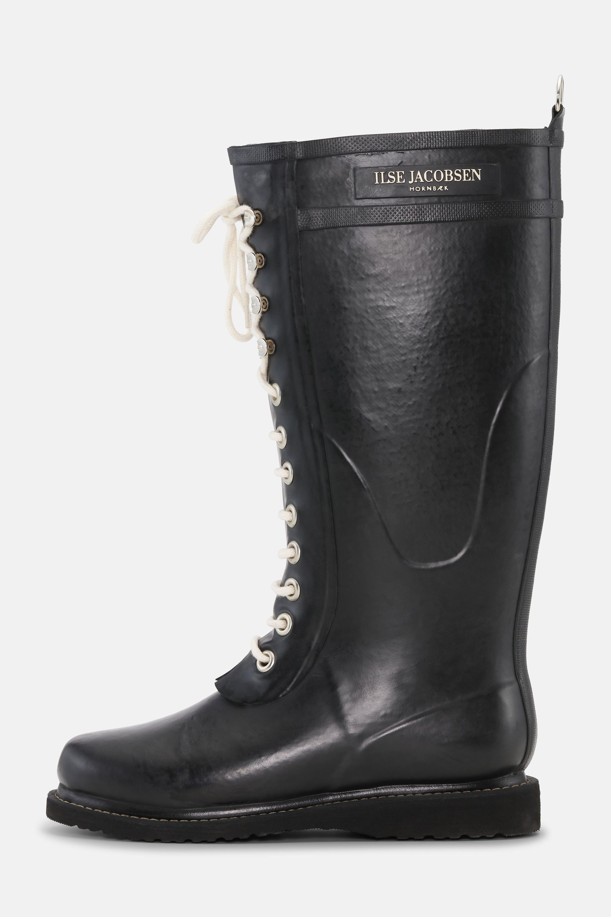Long Rubber Boots - Black
