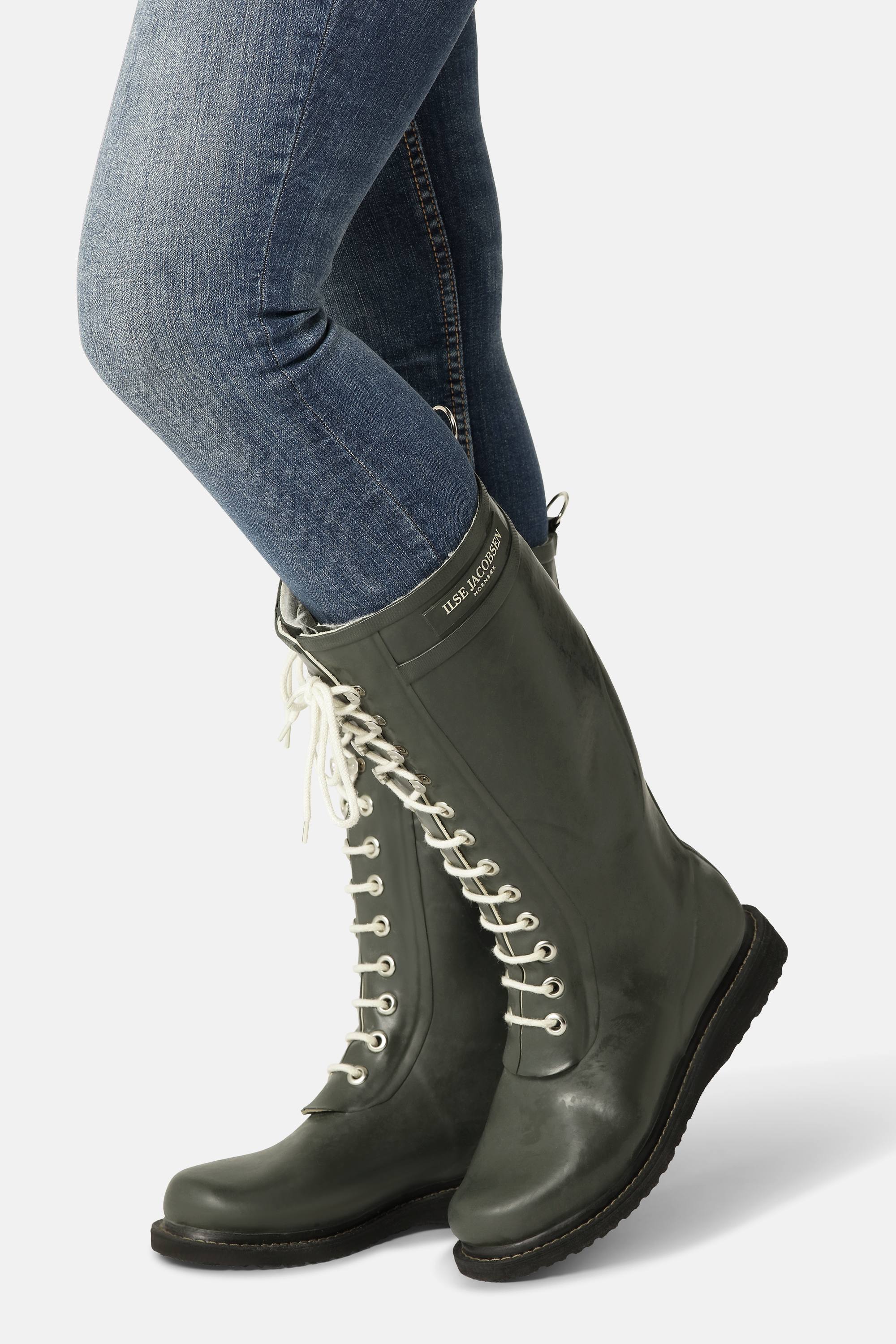 Bottes Longues En Caoutchouc - Armée