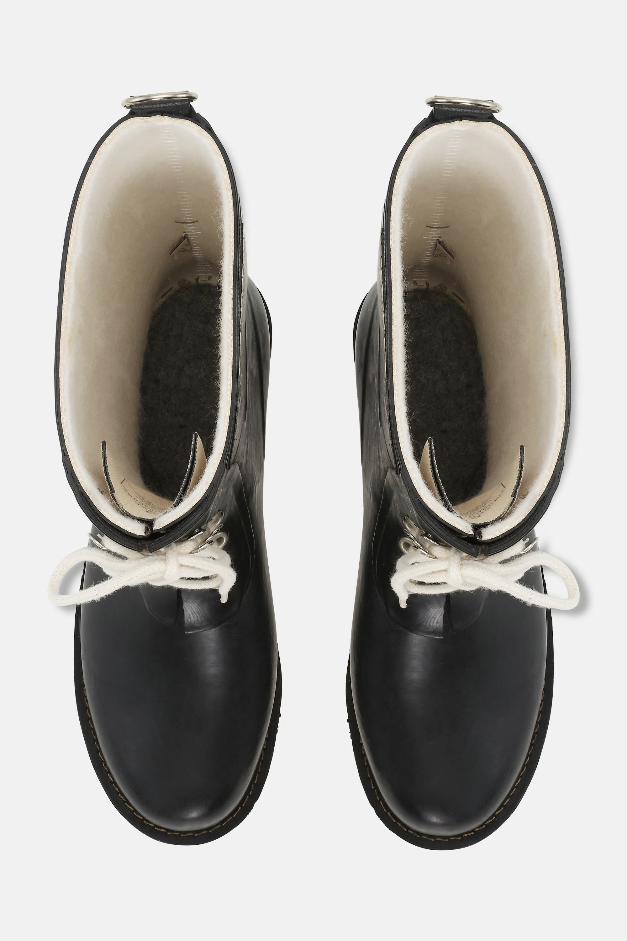 Bottes 3/4 en caoutchouc - Noir