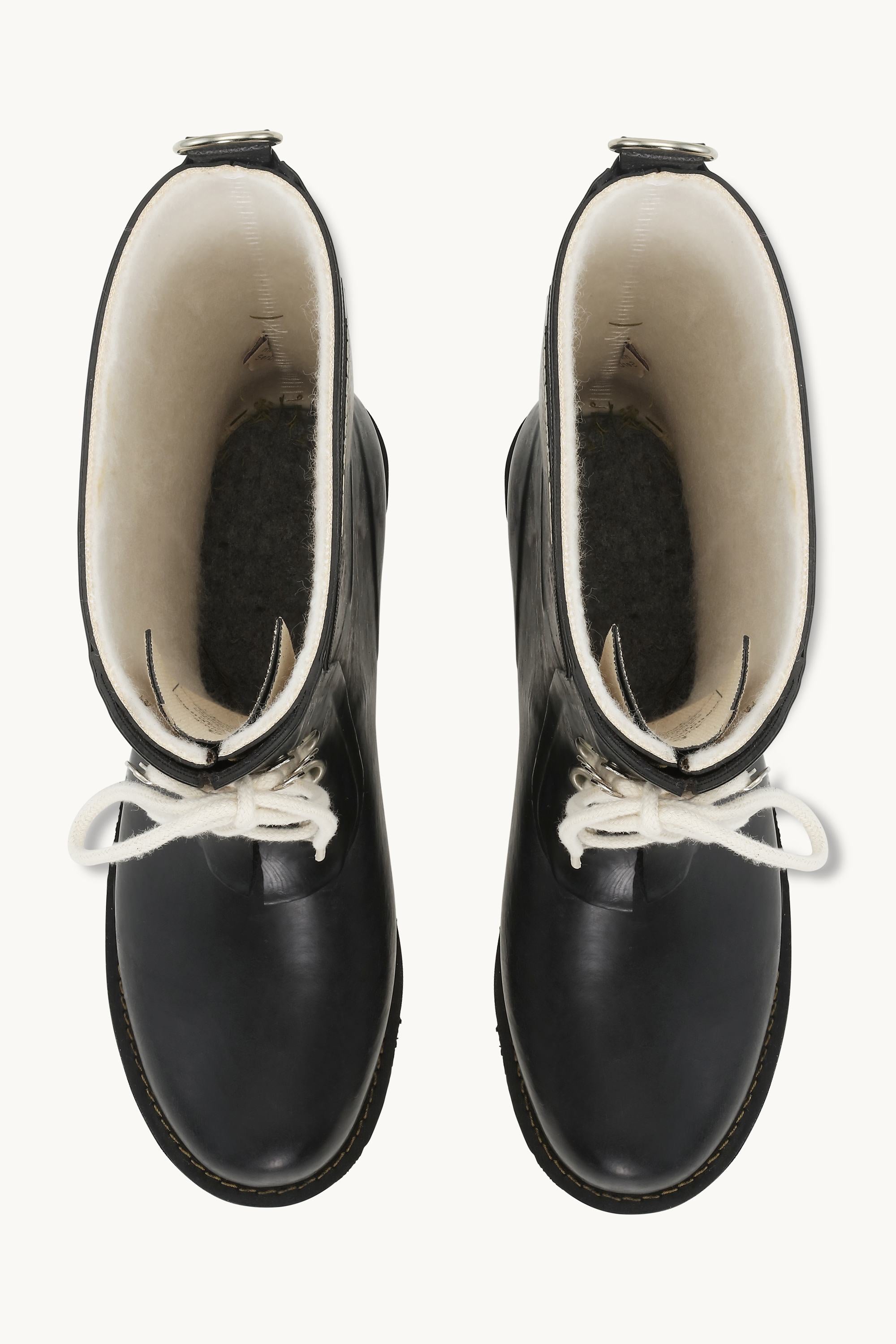 3/4 Rubber Boots - Black