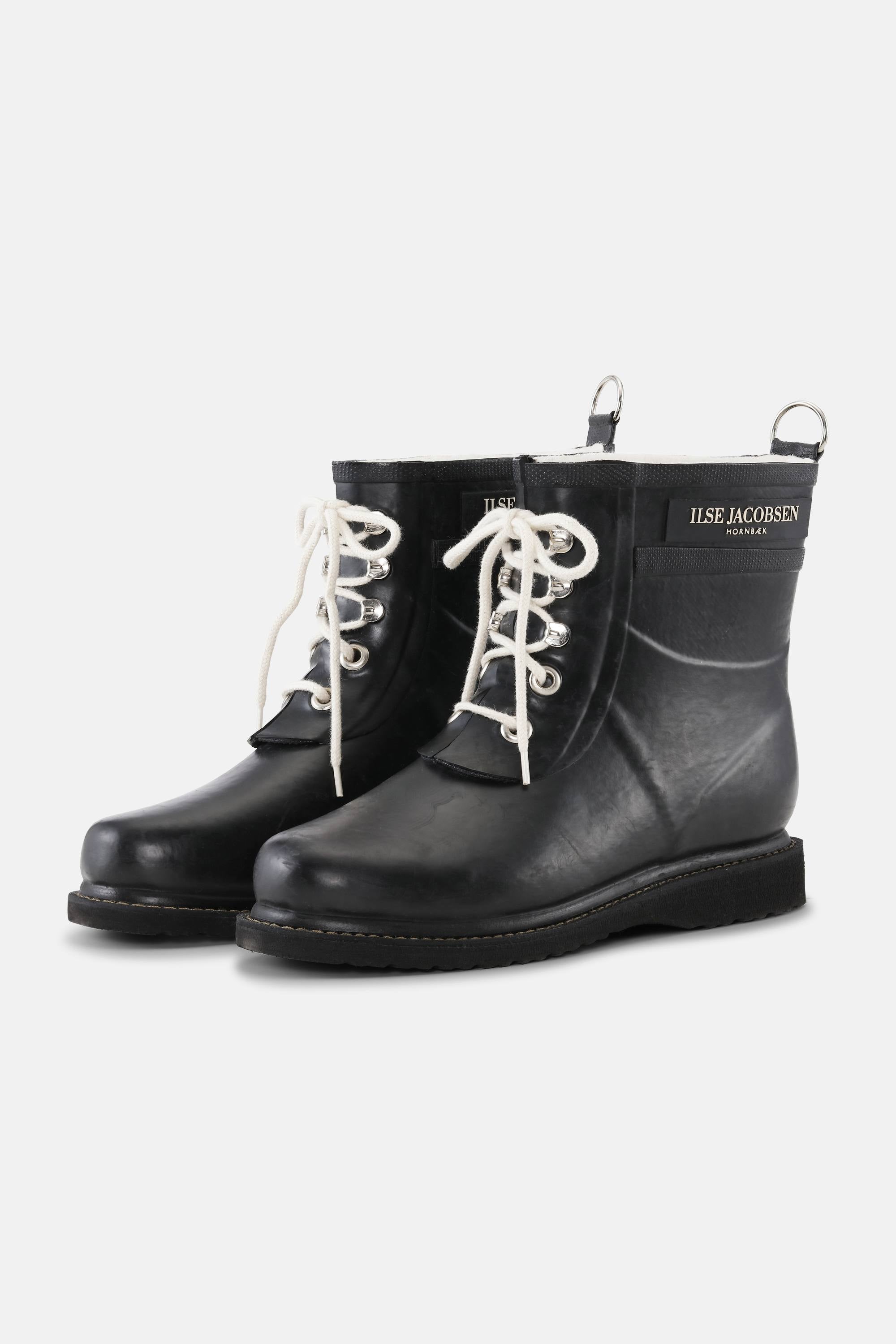 Bottes courtes en caoutchouc - Noir