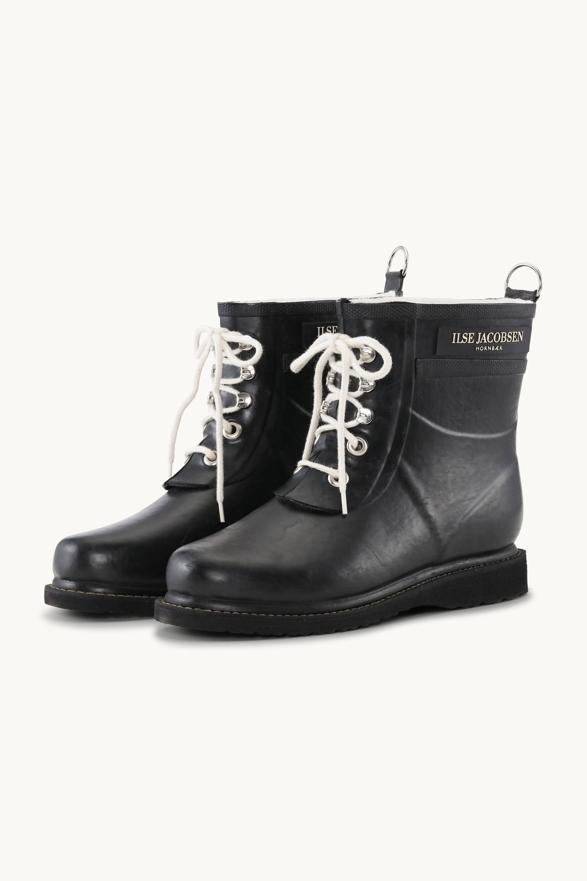Bottes courtes en caoutchouc - Noir