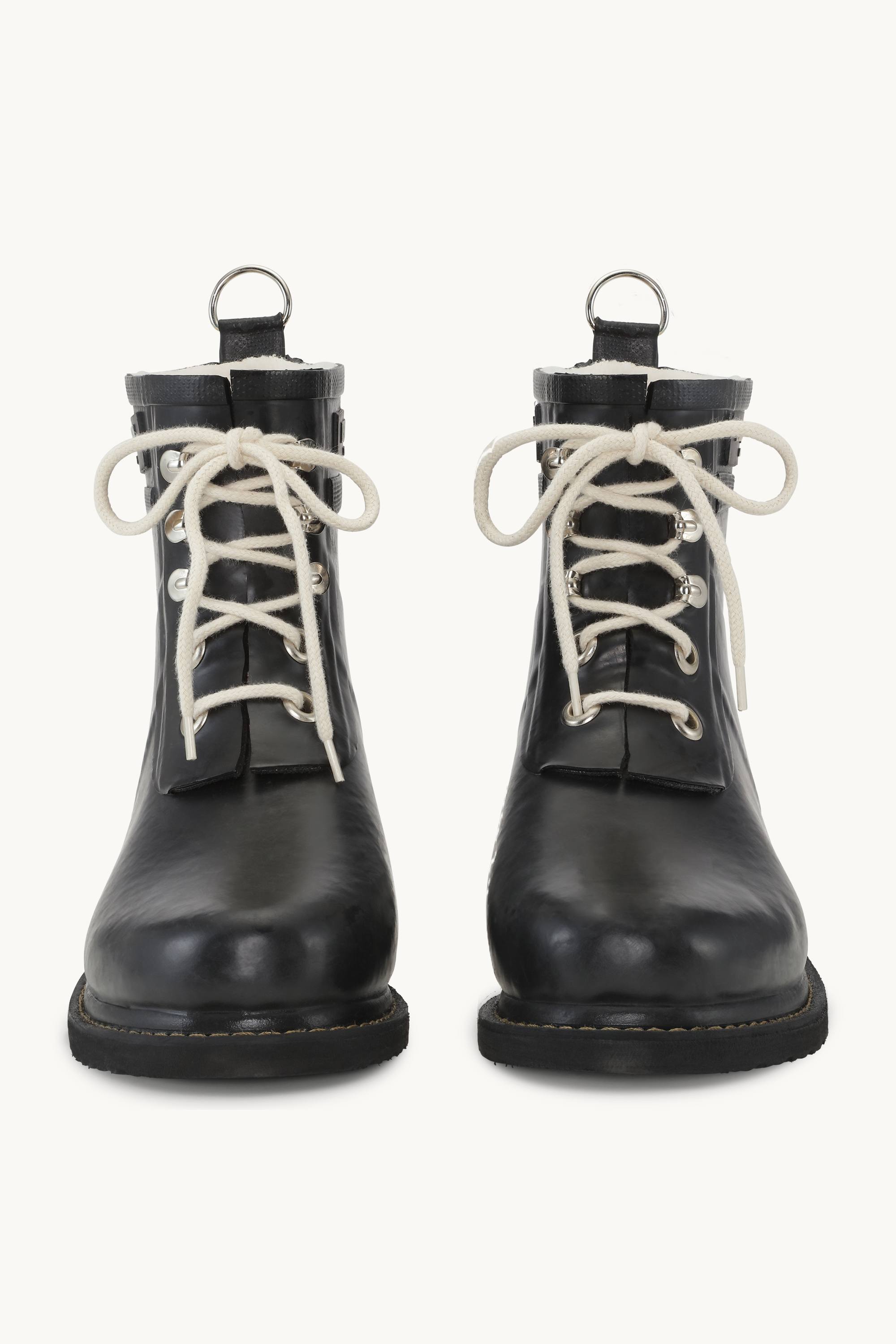 Bottes courtes en caoutchouc - Noir