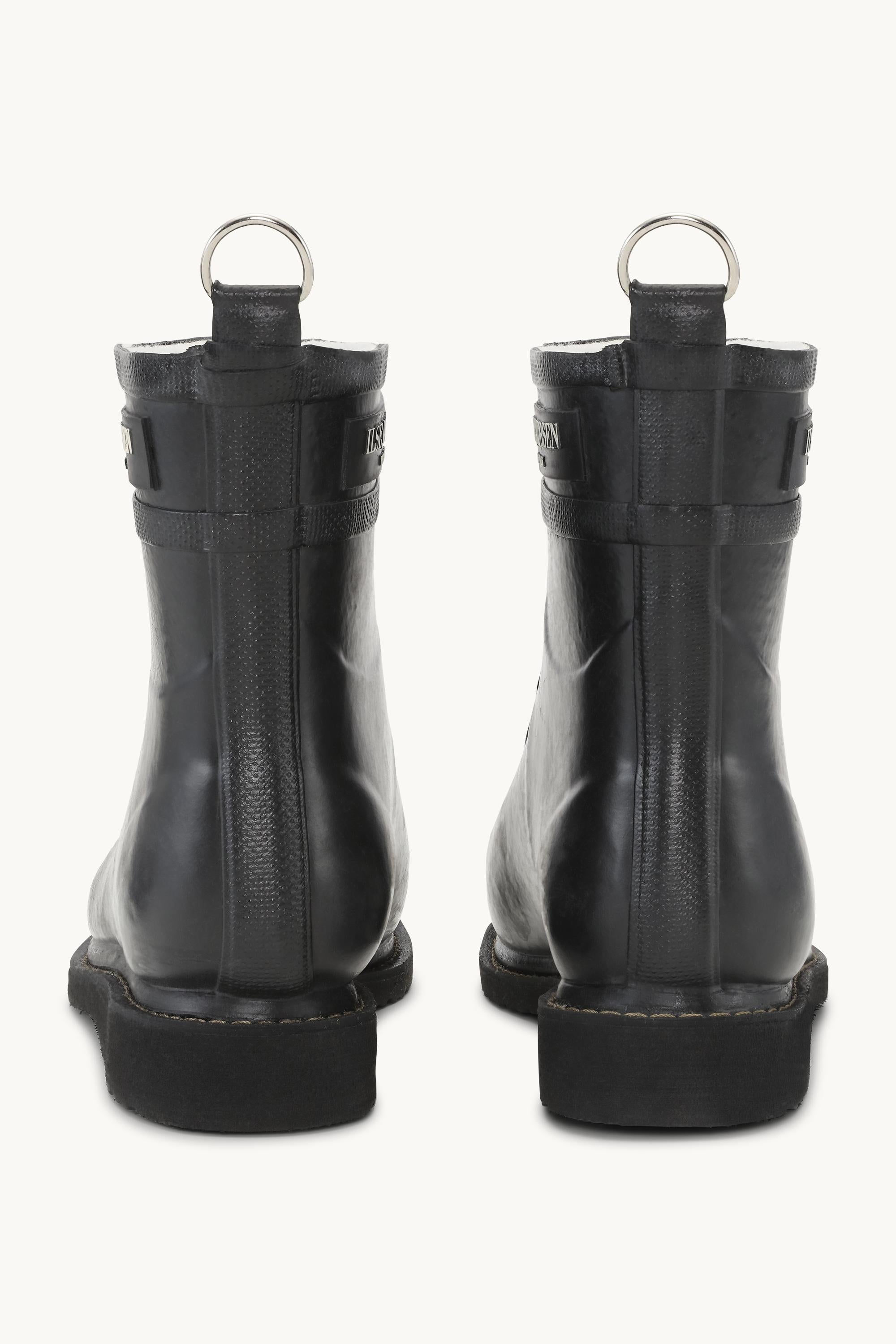 Bottes courtes en caoutchouc - Noir