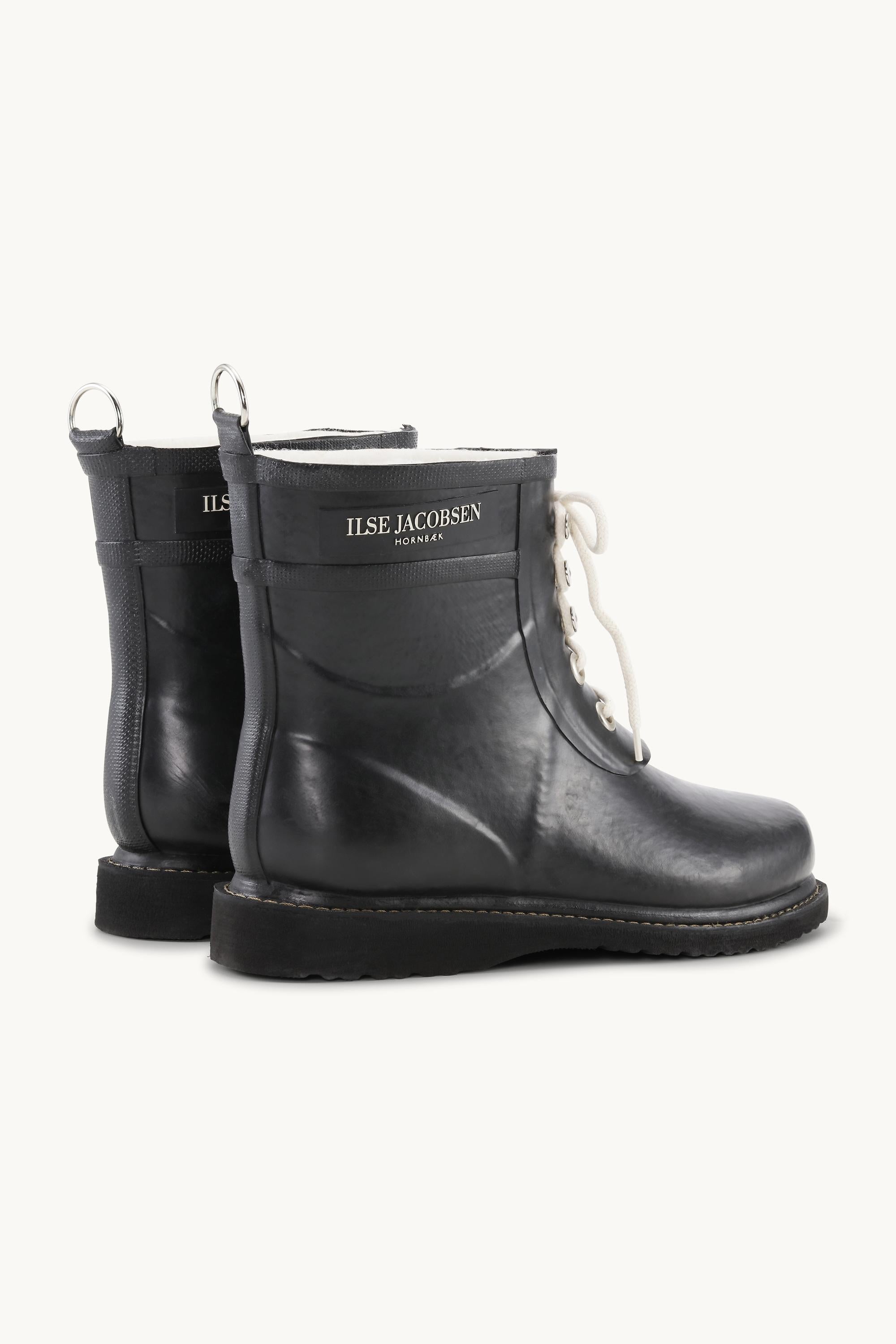 Bottes courtes en caoutchouc - Noir