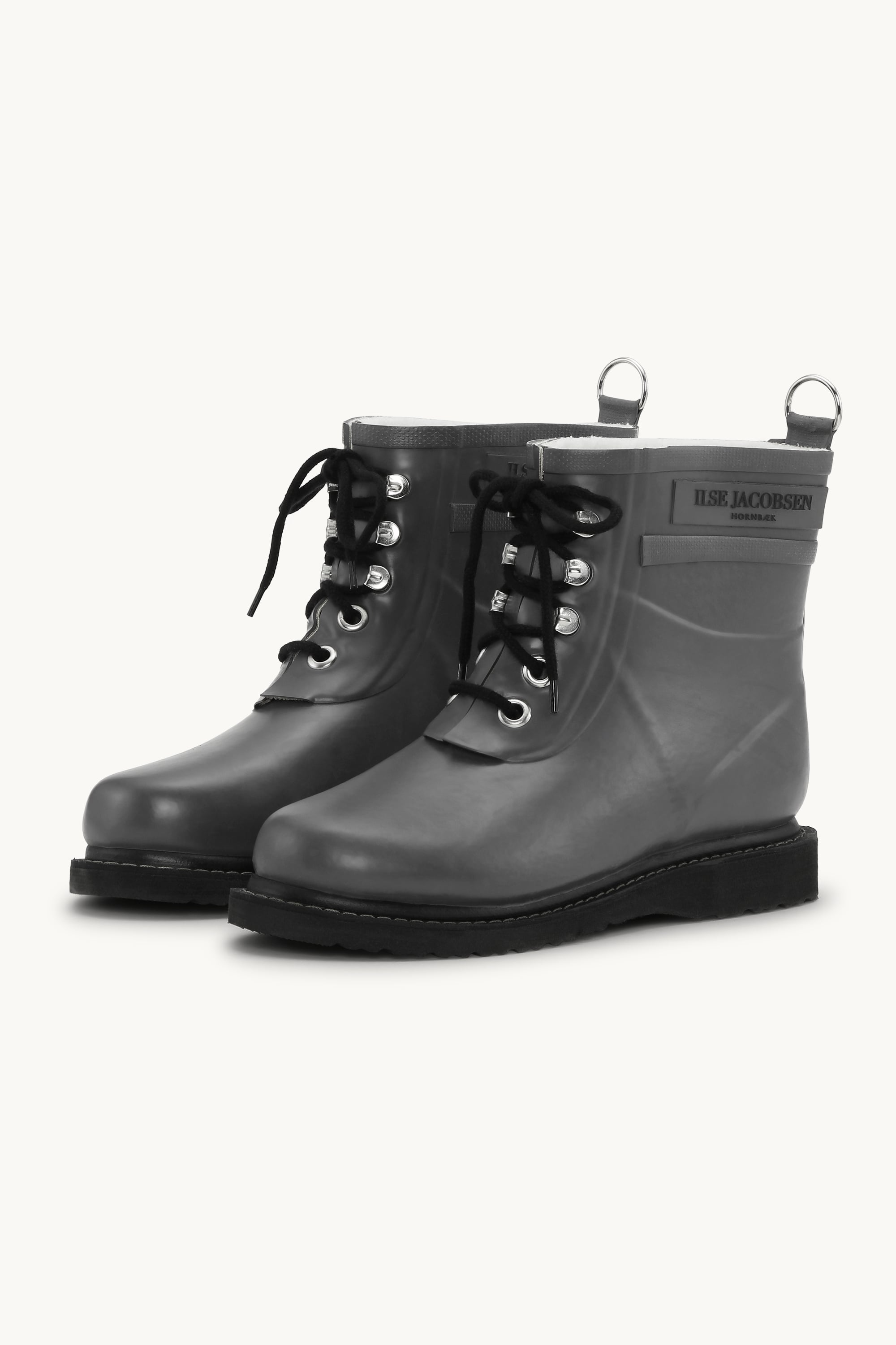 Bottes courtes en caoutchouc - Gris