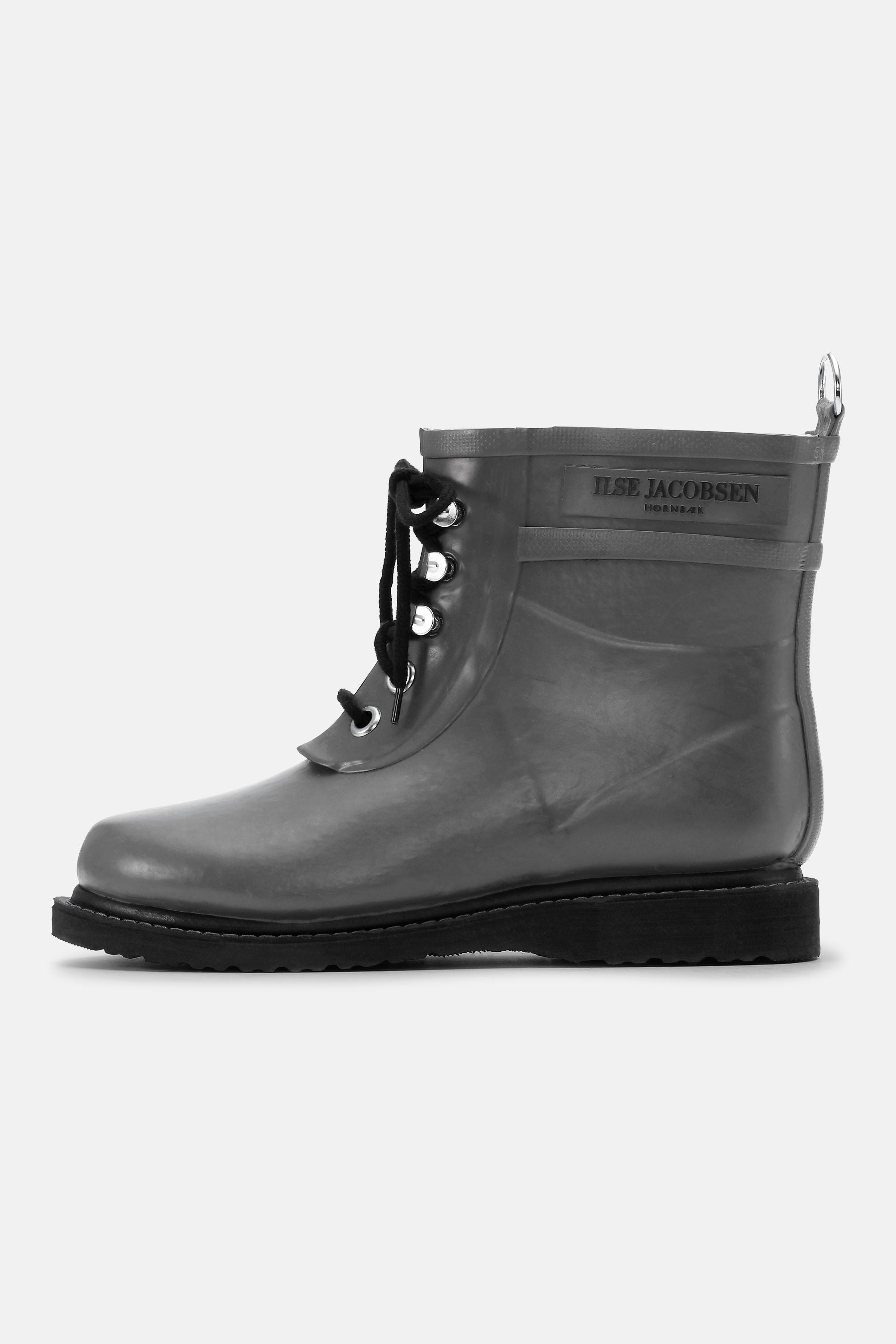 Short Rubber Boots - Grey