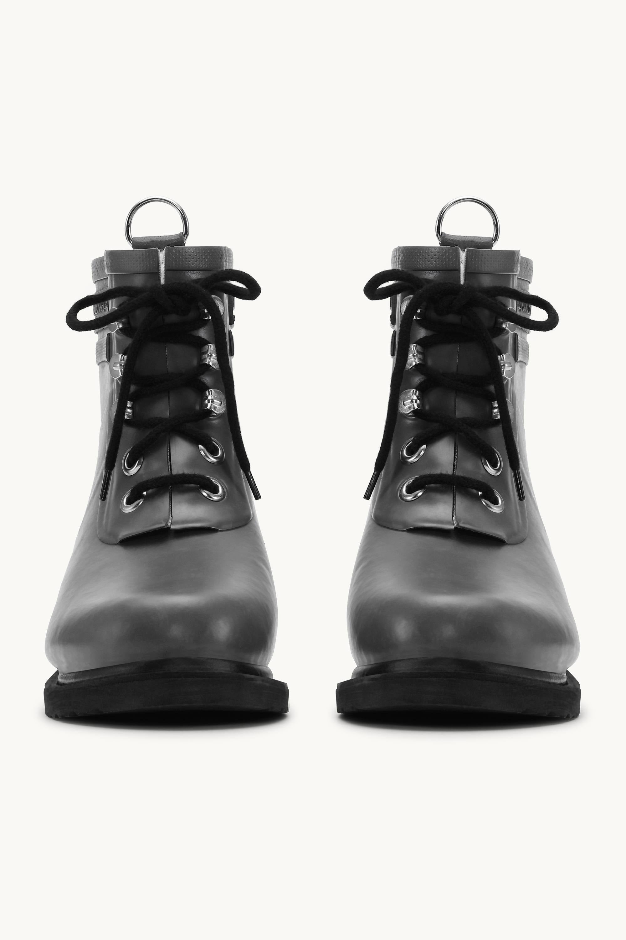 Bottes courtes en caoutchouc - Gris