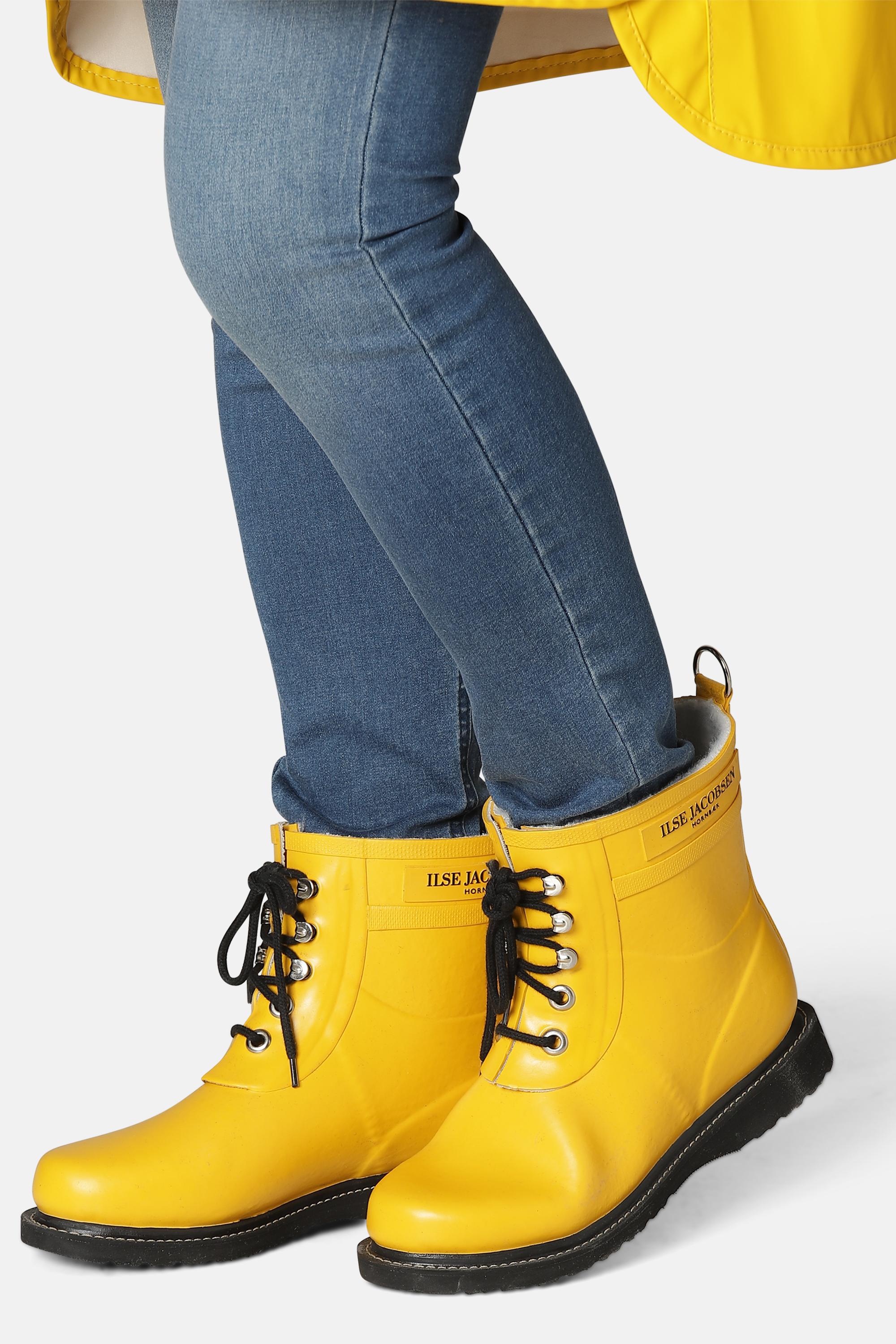 Bottes courtes en caoutchouc - Cyber ​​Jaune