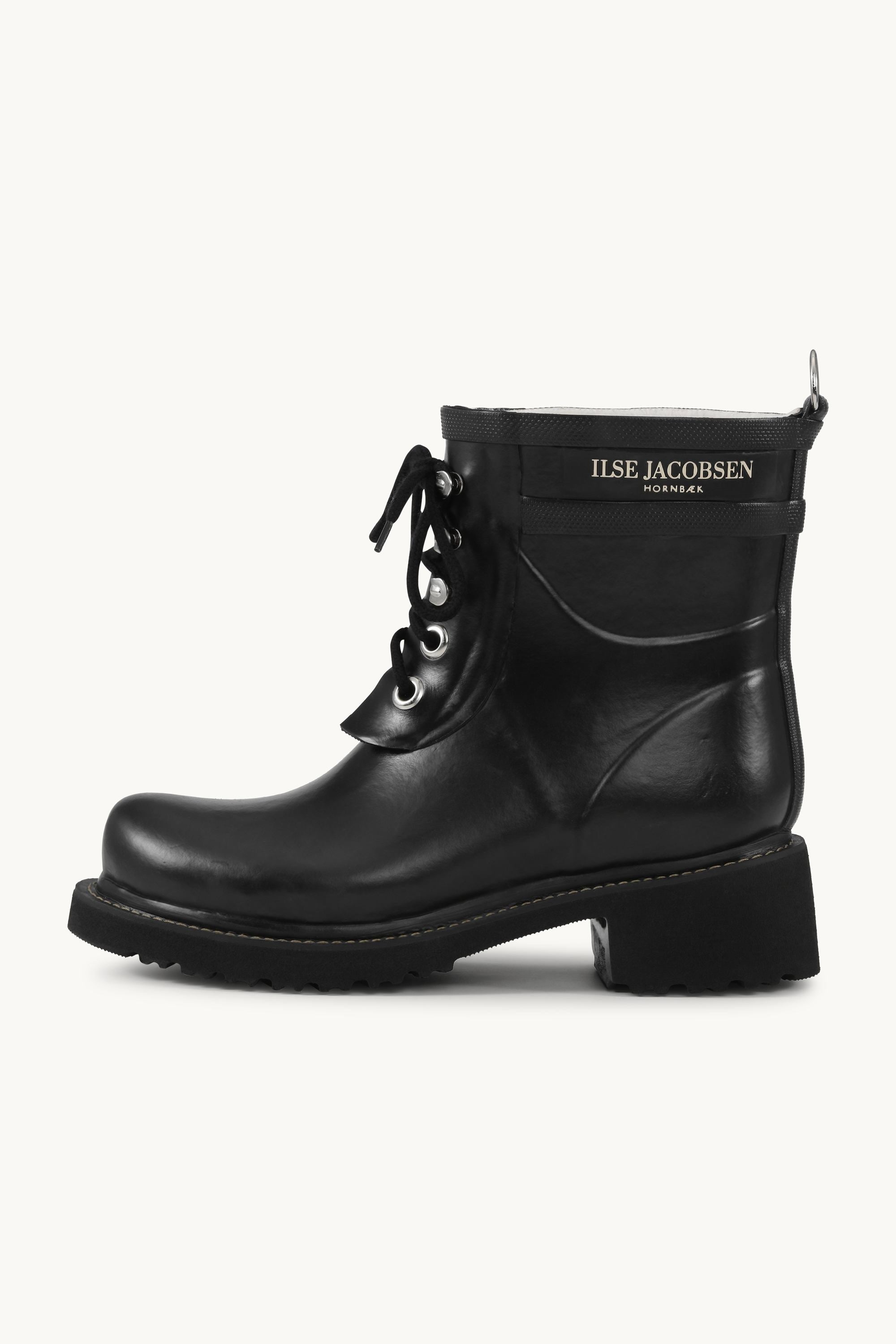 Short Rubber Boots - Black Black