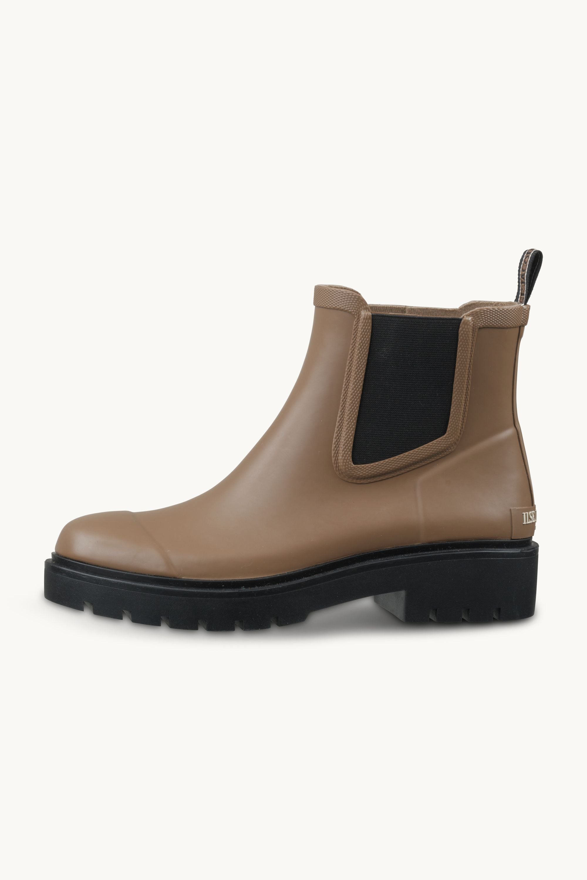 Chelsea Rain Boots - Mocca Black