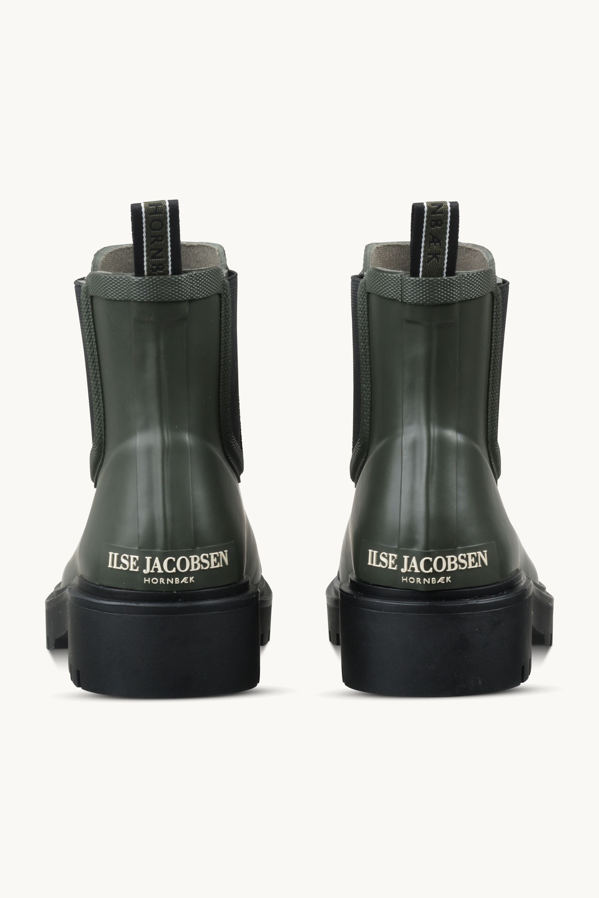 Chelsea Rain Boots - Army Black