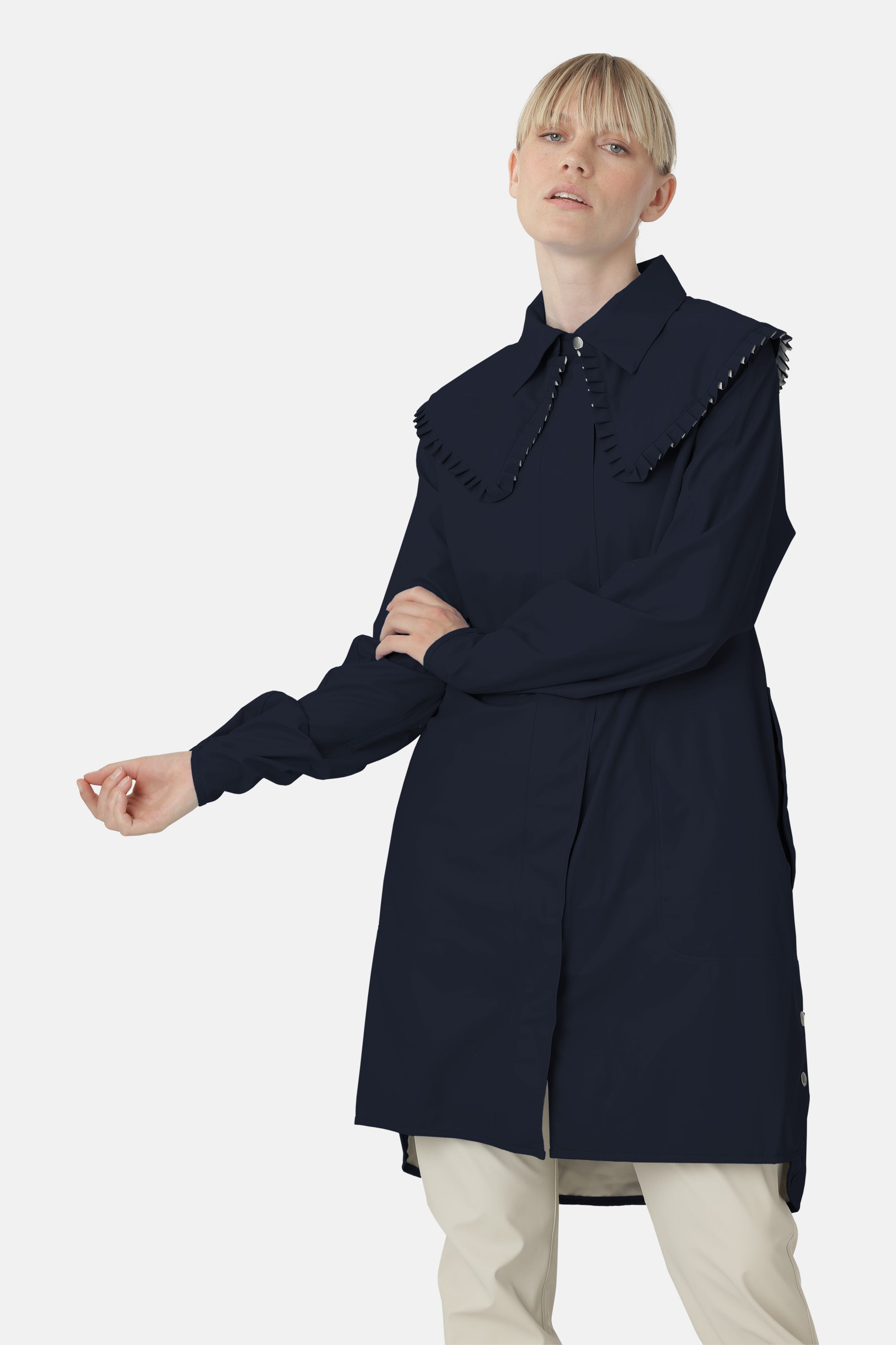 Ilse Jacobsen Hornbæk Rain Raincoat Raincoat 660 Dark Indigo