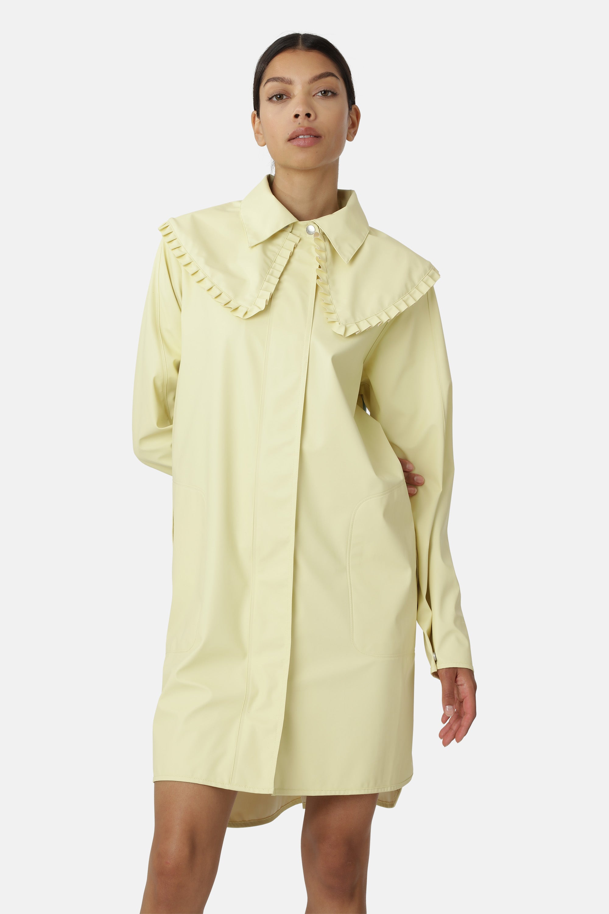 Ilse Jacobsen Hornbæk Rain Raincoat Raincoat 827 Flan Yellow