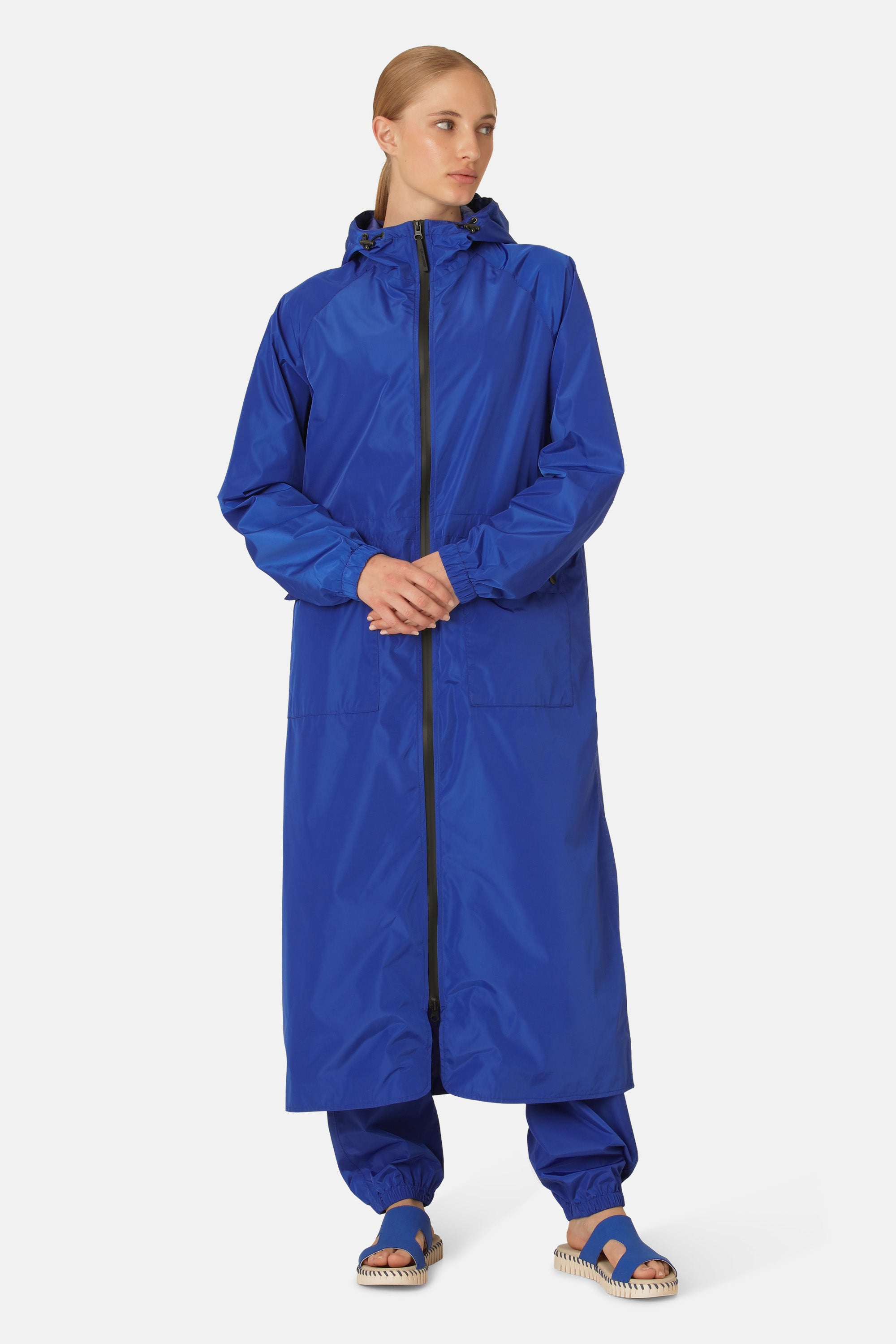 Ilse Jacobsen Hornbæk Rain Raincoat Raincoat 674 Blue Web
