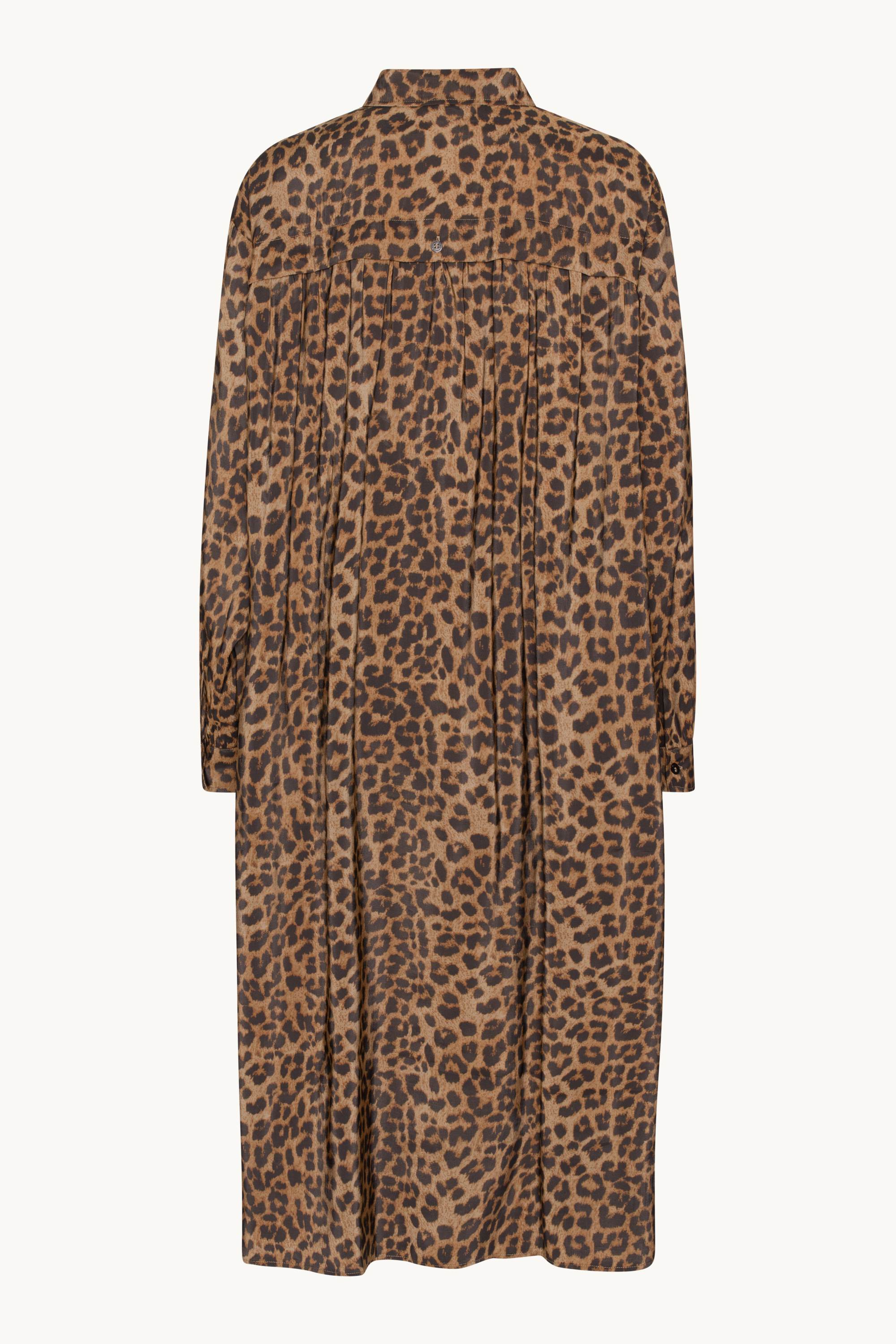 Long Sleeved Tunic Shirt Dress - Animaa