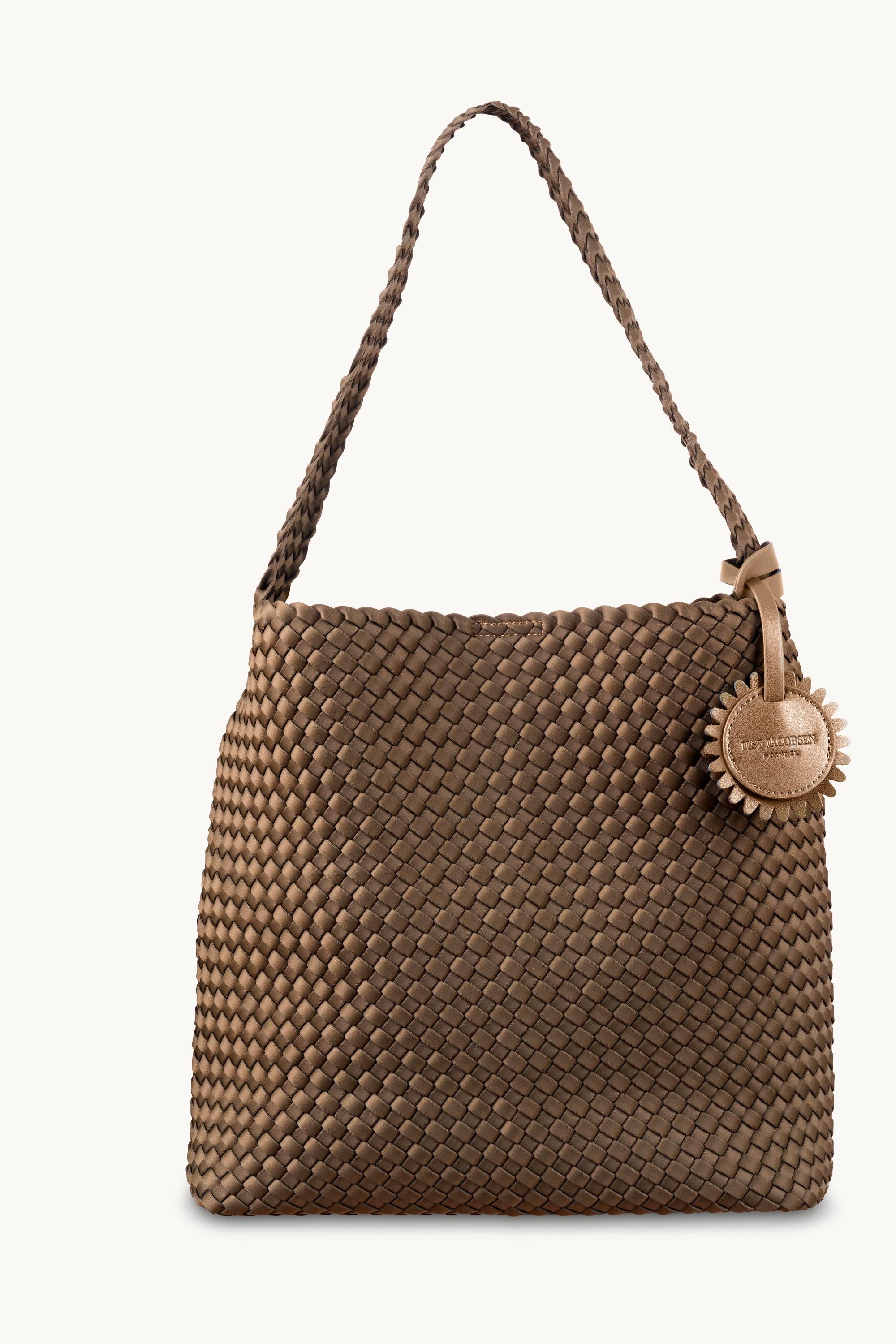 Woven Tote Bag - Sepia Tint