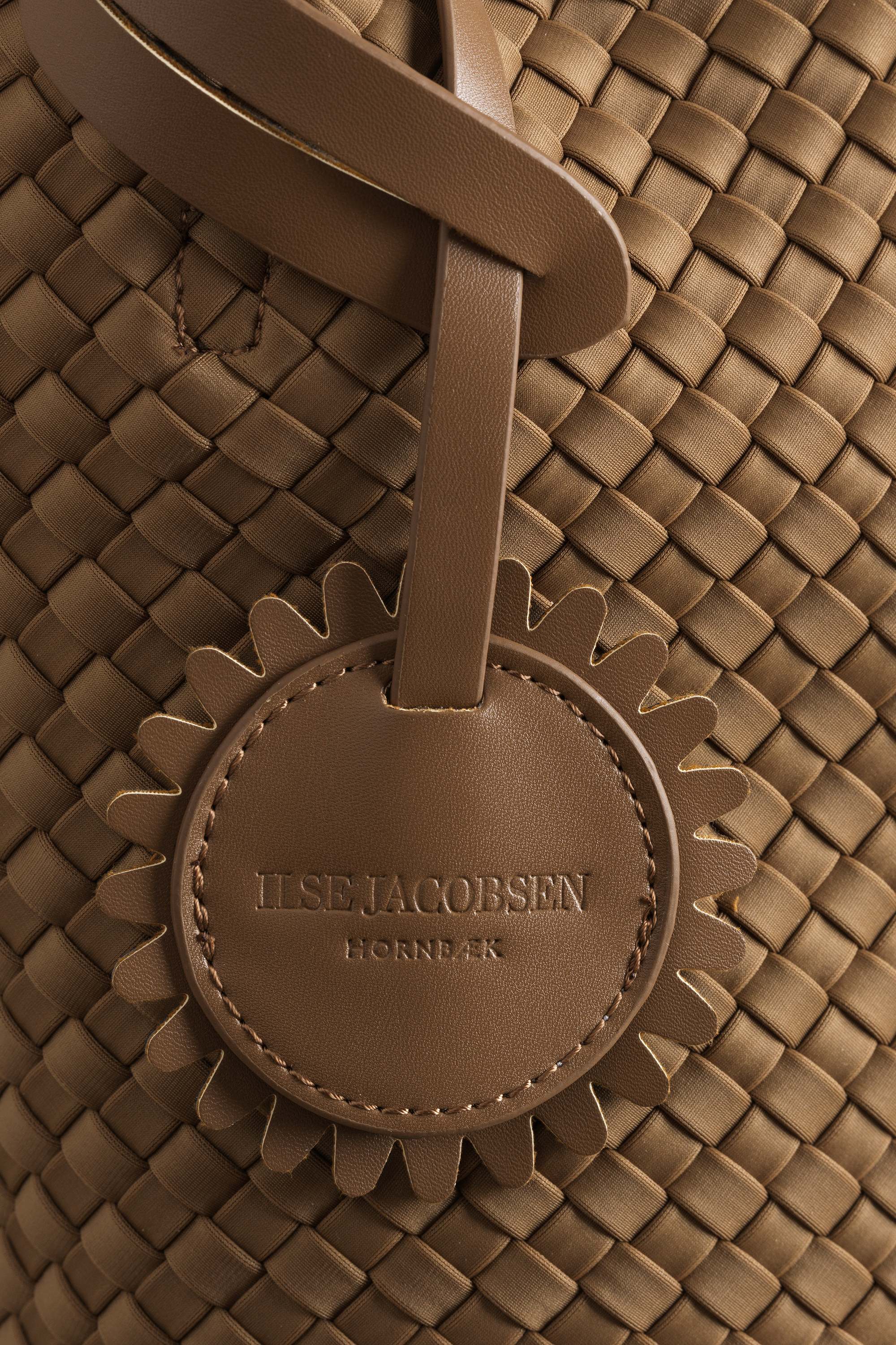 Woven Tote Bag - Sepia Tint