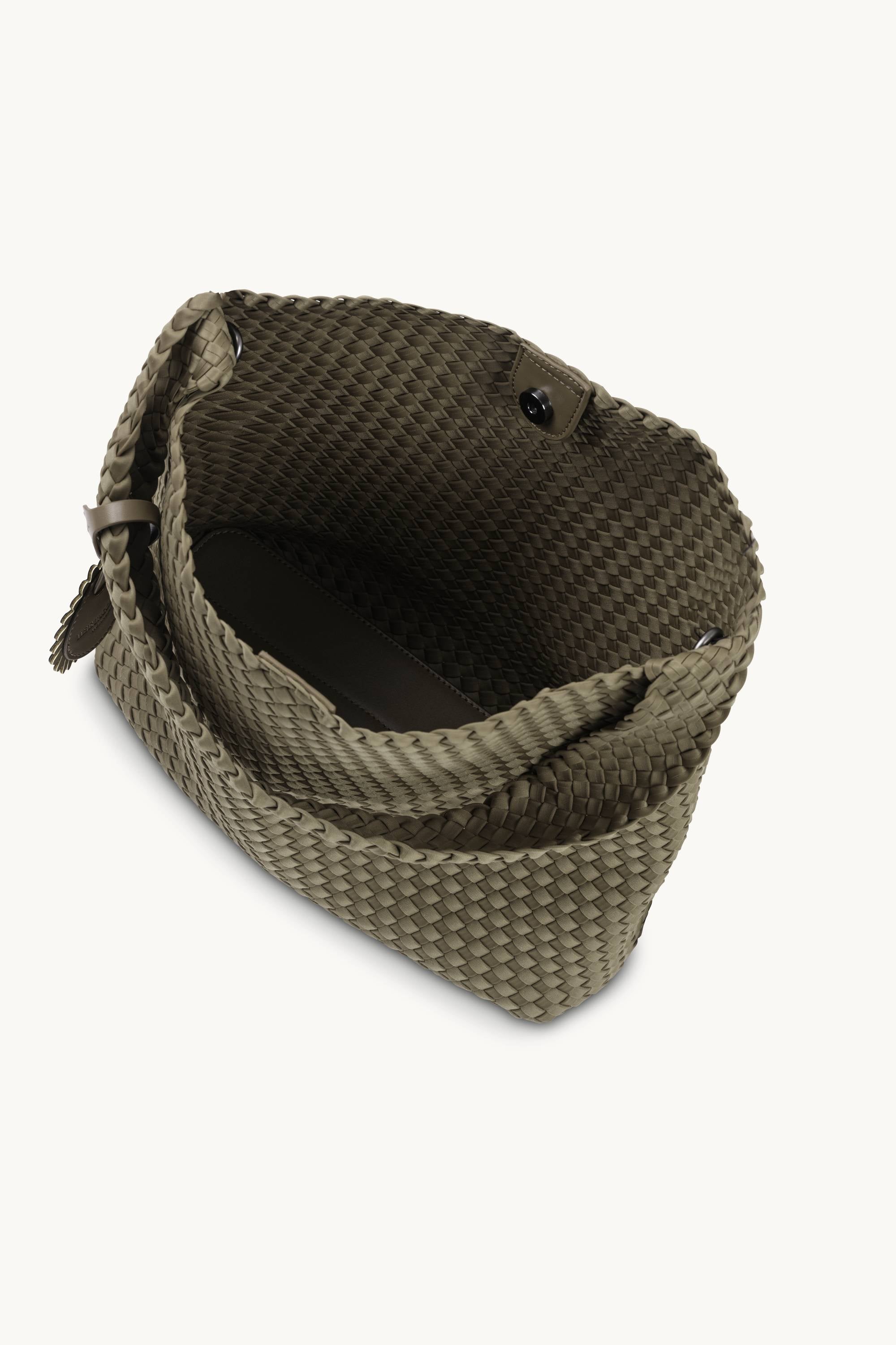 Woven Tote Bag - Army