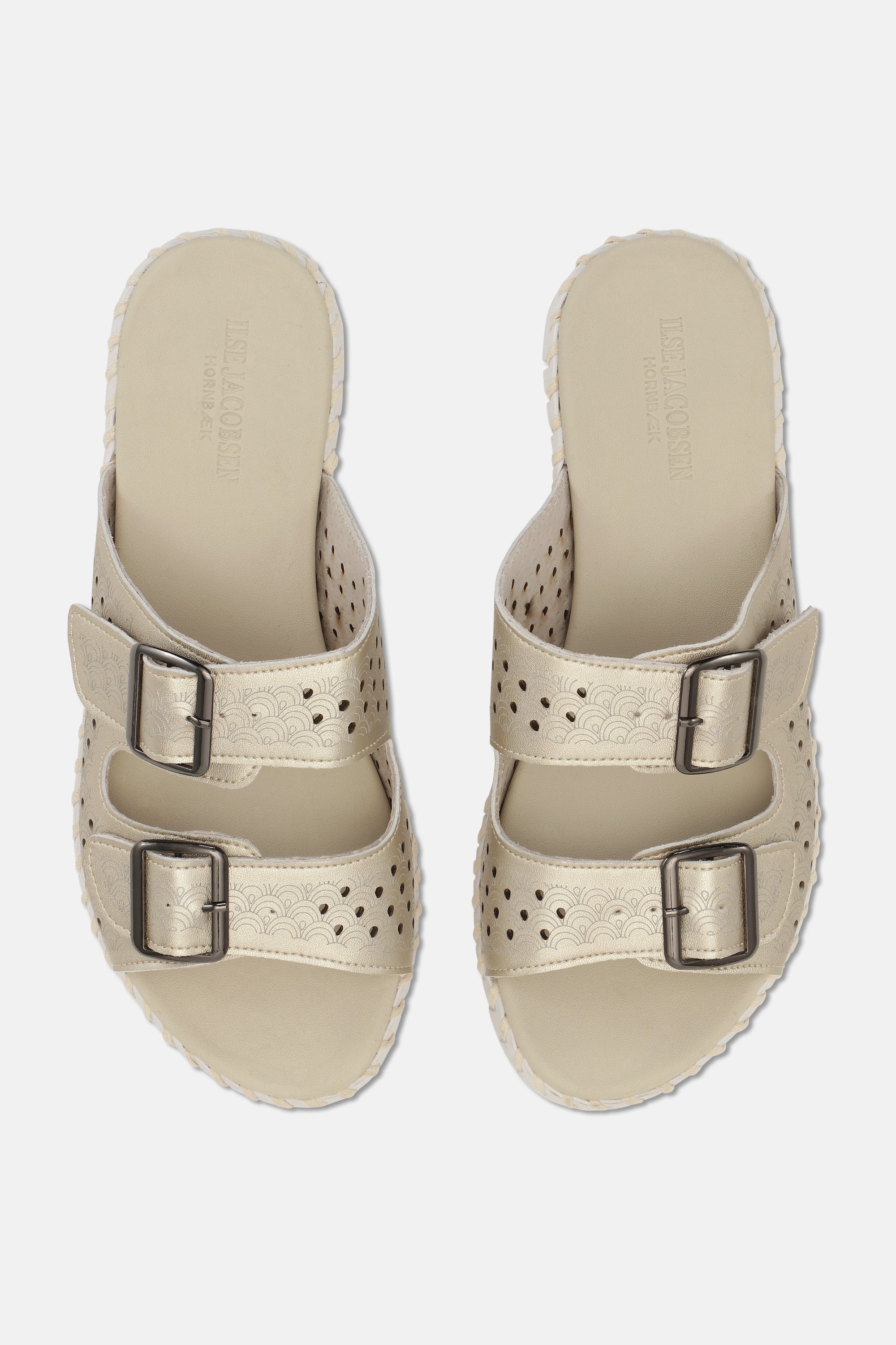 Ilse Jacobsen Hornbæk Footwear Sandals Sandals 780 Platin