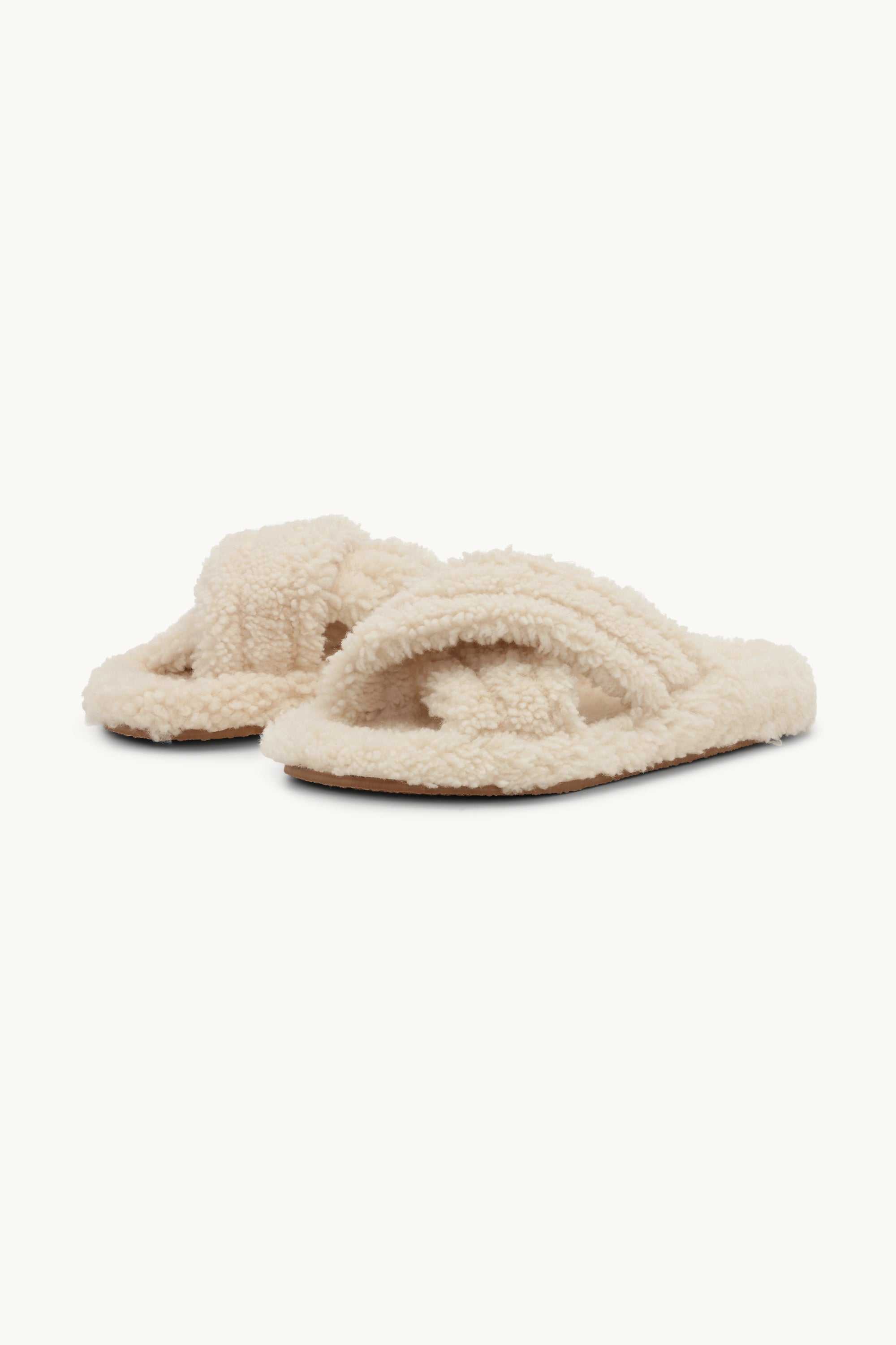 Chaussons d'intérieur - Crème au lait