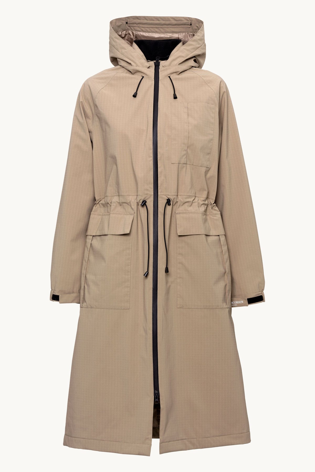 Long Winter Coat - Greige