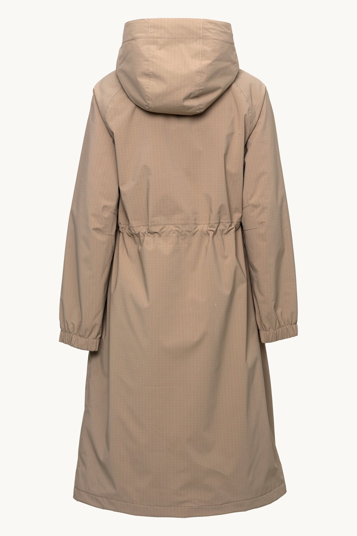Long Winter Coat - Greige
