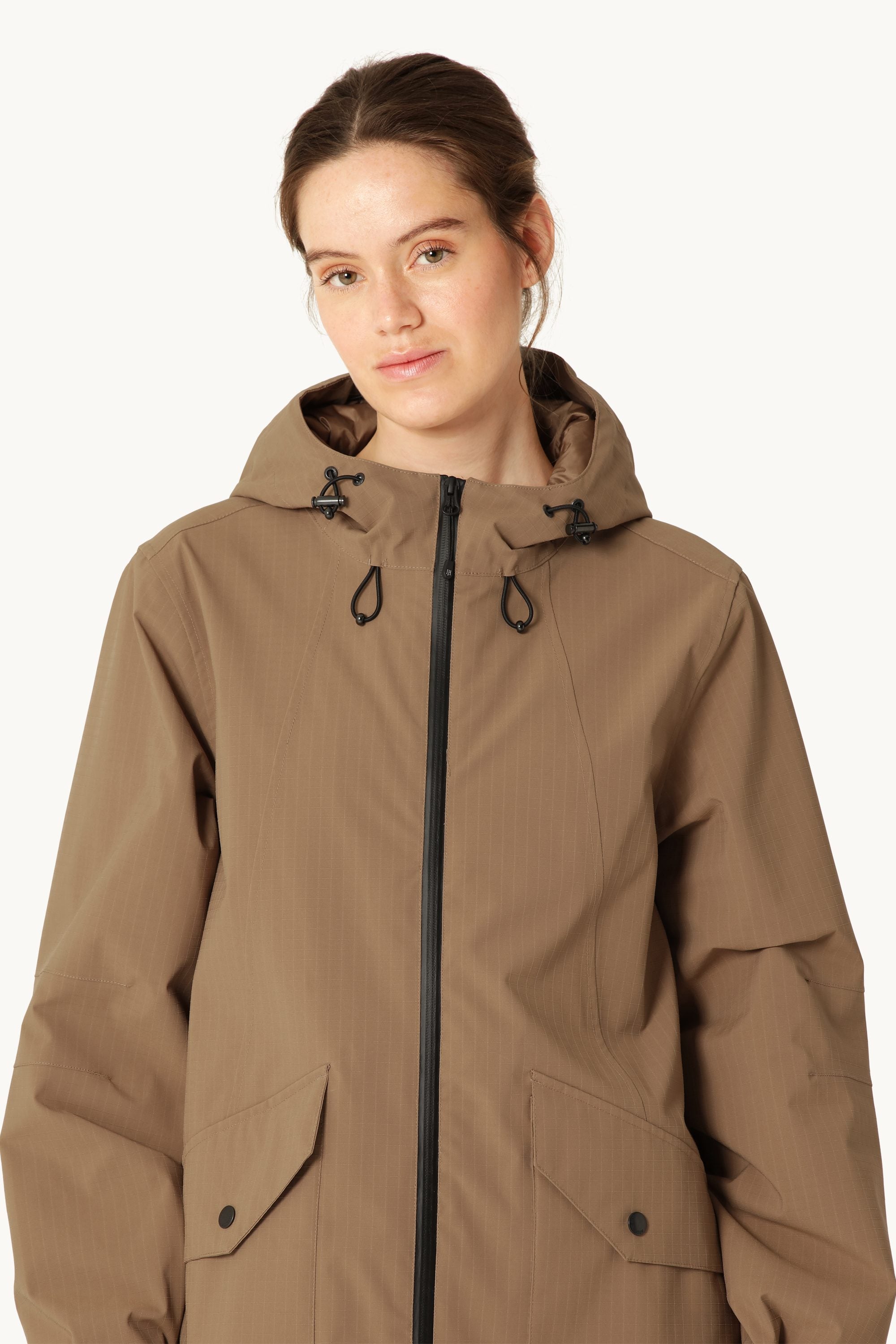 Short Winter Jacket - Mocca