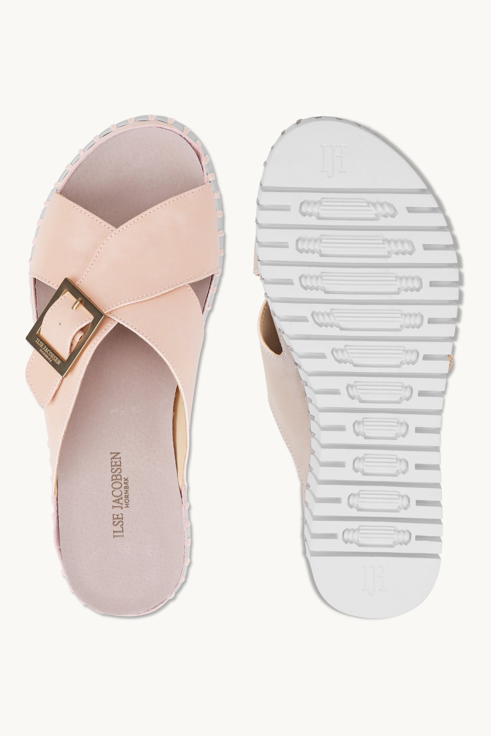 Sandales Crossover - Adobe Rose White