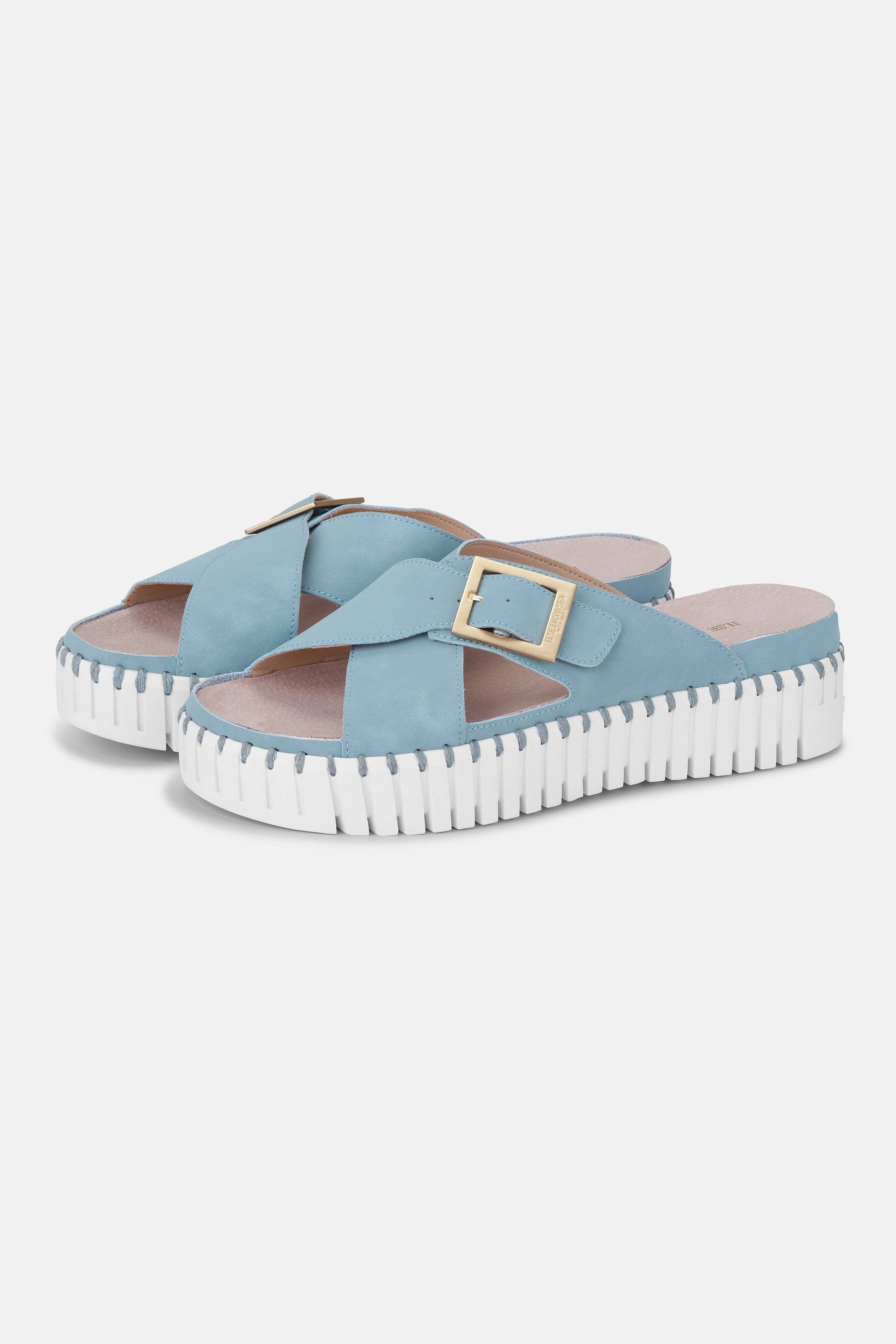 Sandals Crossover - Cloud Blue White