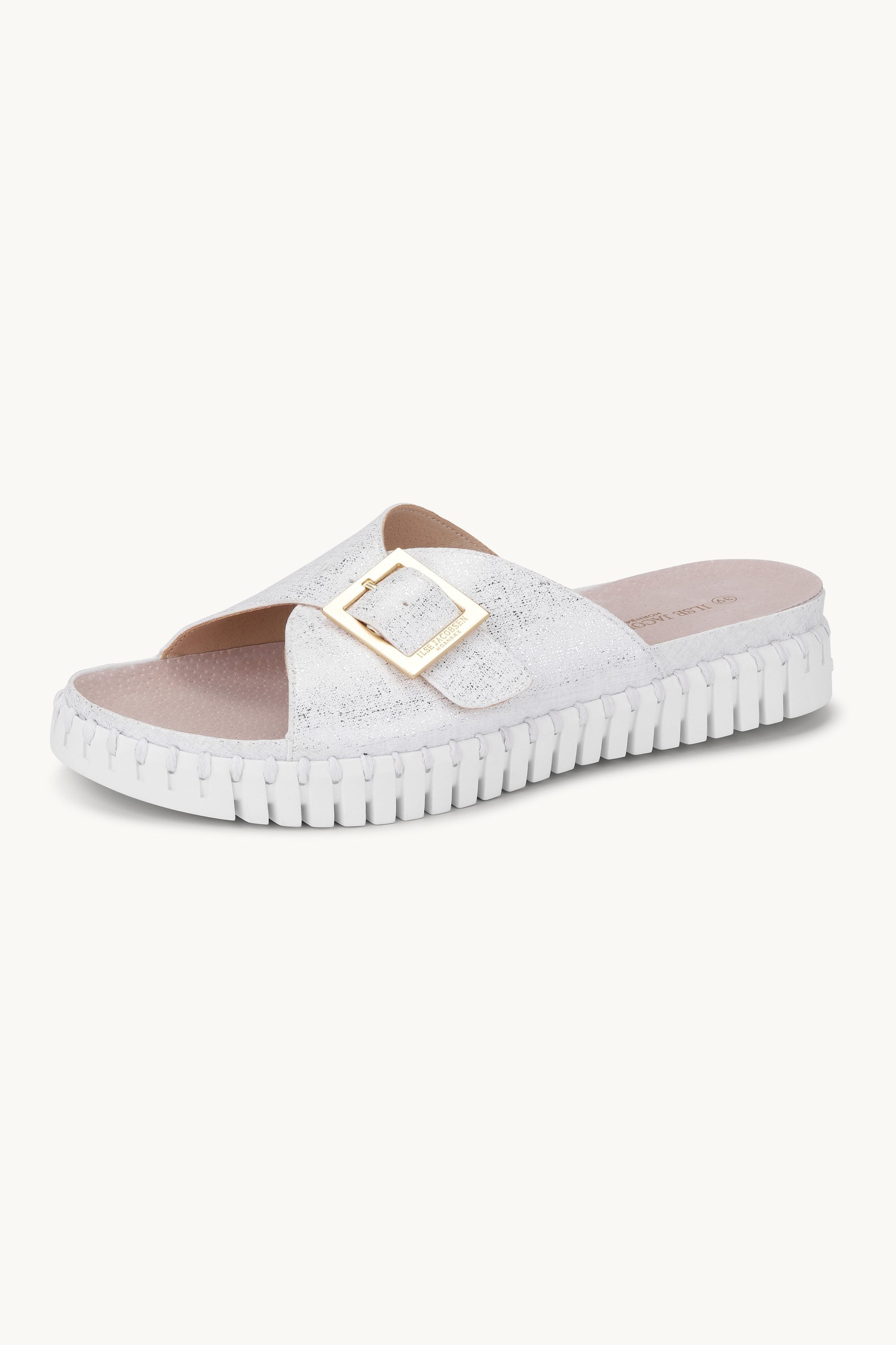 Sandales Boucle - White White