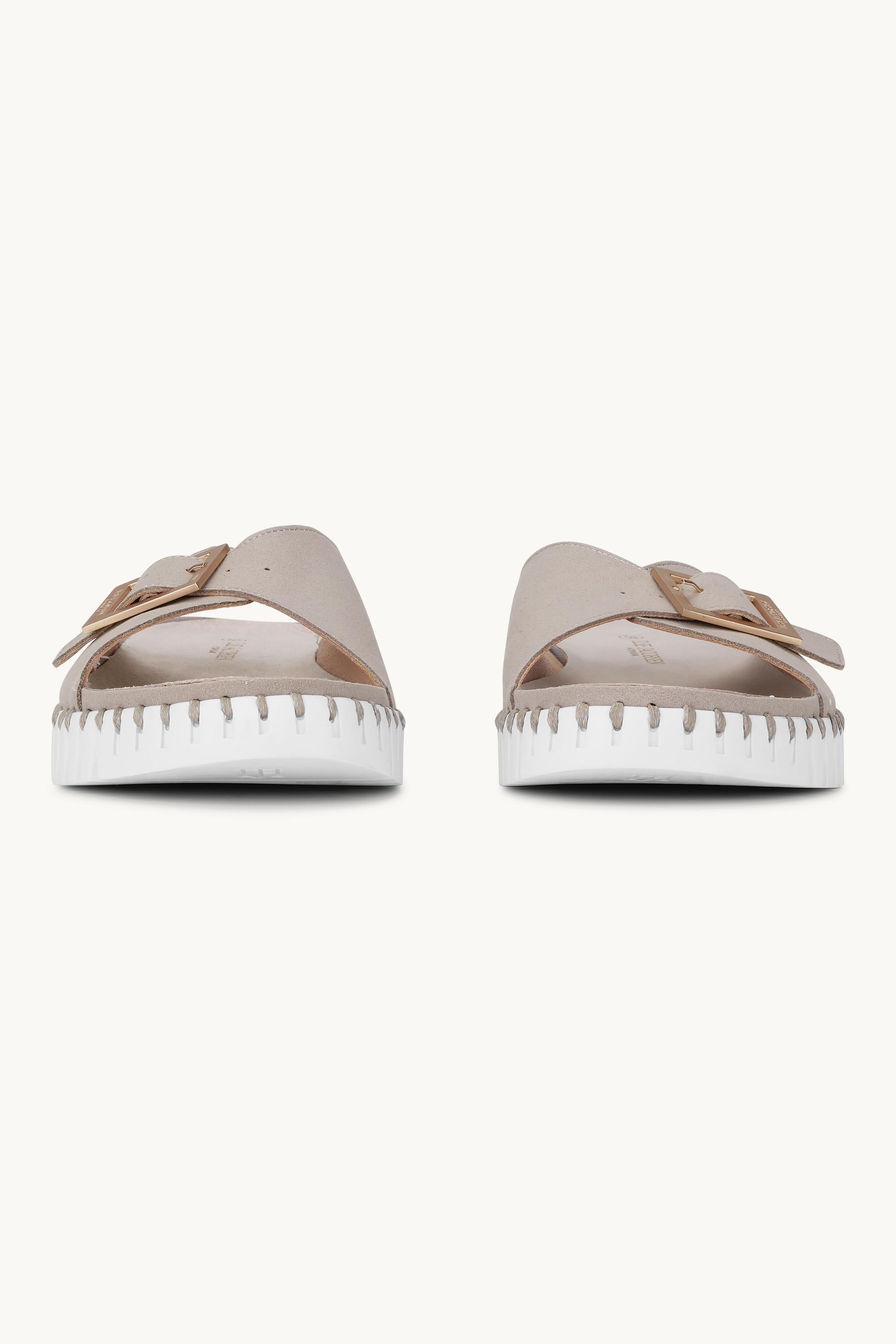 Sandales Boucle - Atmosphere White