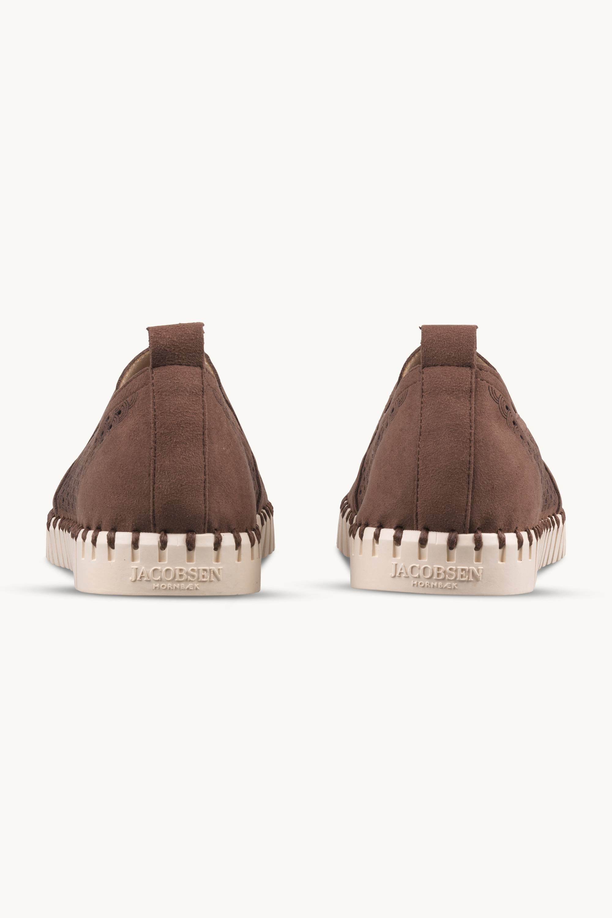 Men’s Comfort Shoes - Brown Pearled Ivory