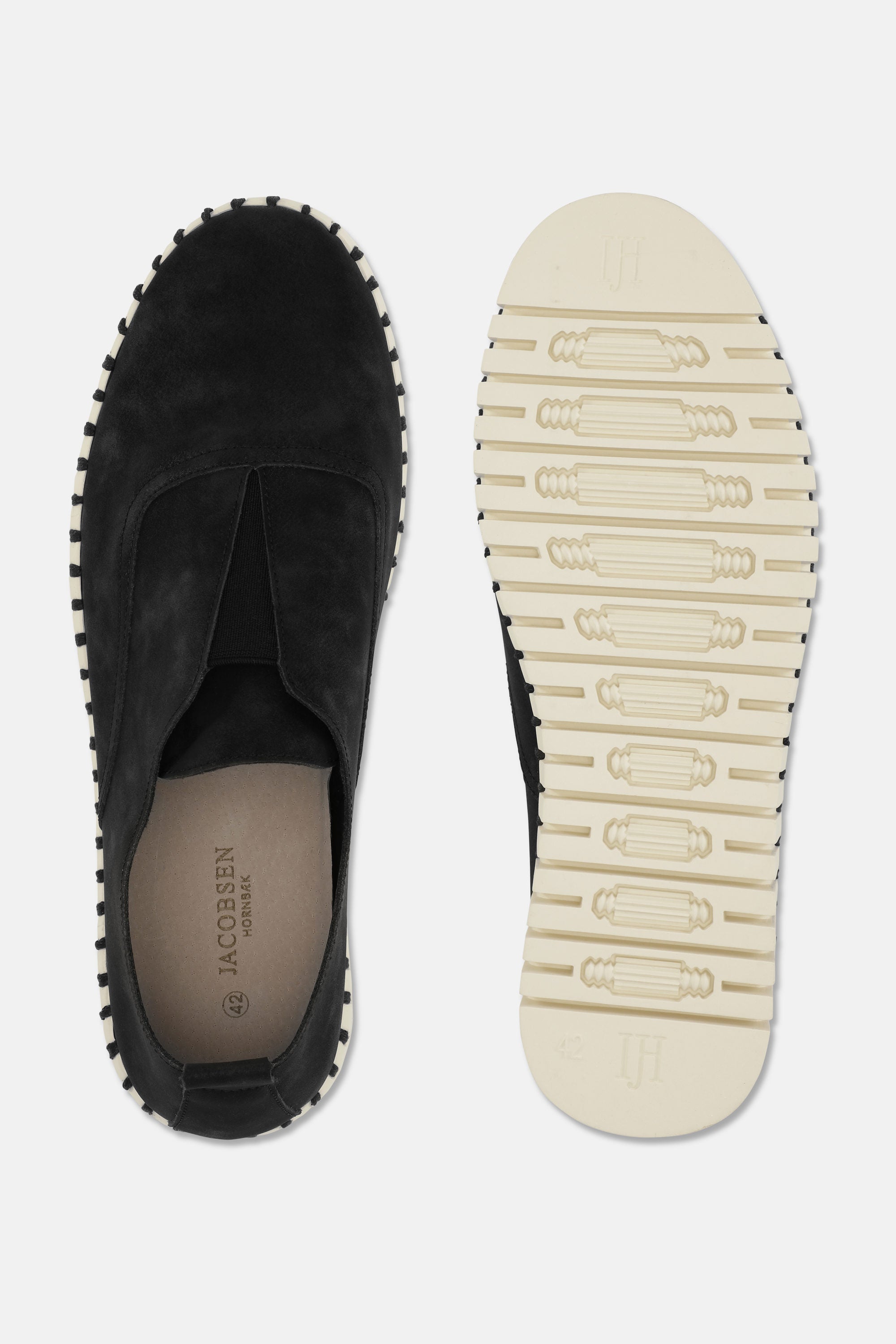 Men’s Comfort Shoes - Black Pearled Ivory